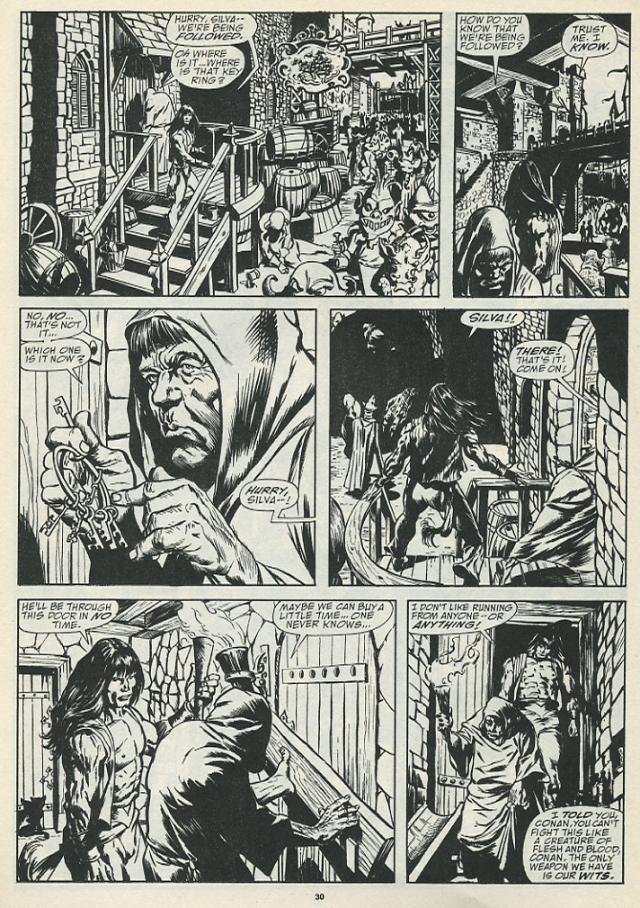 The Savage Sword Of Conan issue 185 - Page 32