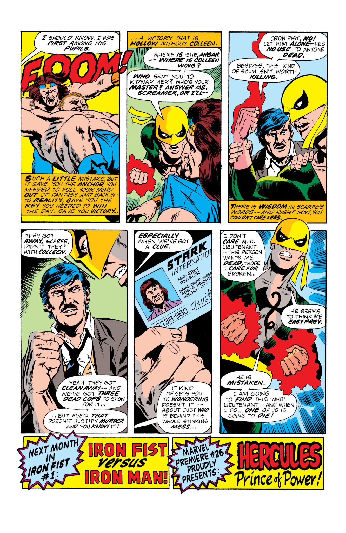 Read online Marvel Masterworks: Iron Fist comic -  Issue # TPB 1 (Part 3) - 11