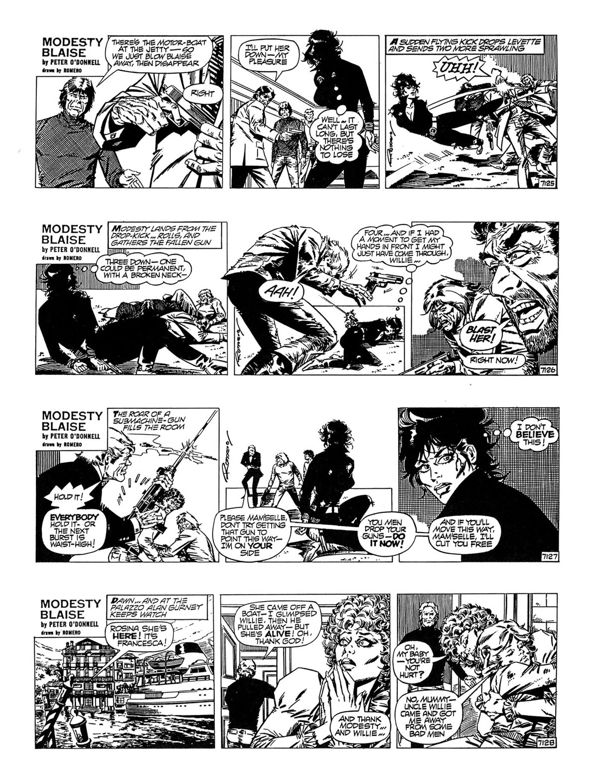 Read online Modesty Blaise Live bait comic -  Issue # TPB - 29