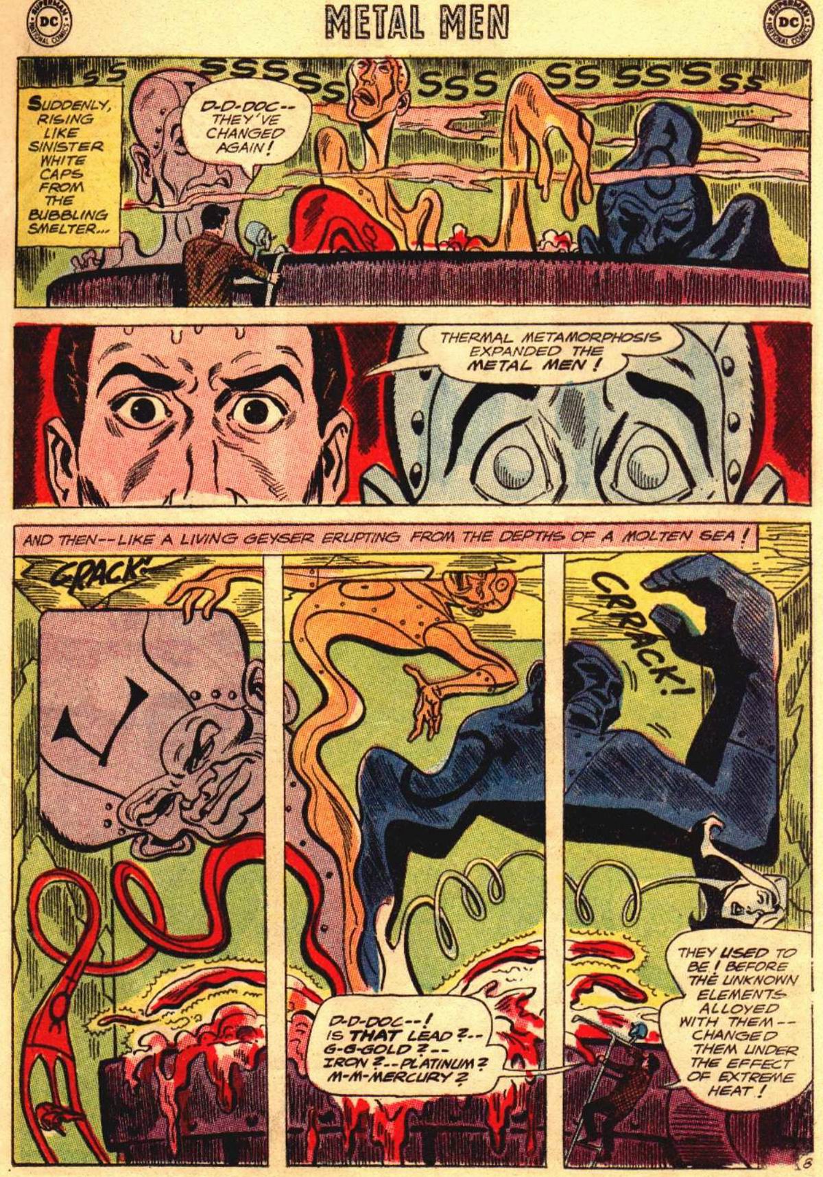 Read online Metal Men (1963) comic -  Issue #10 - 13