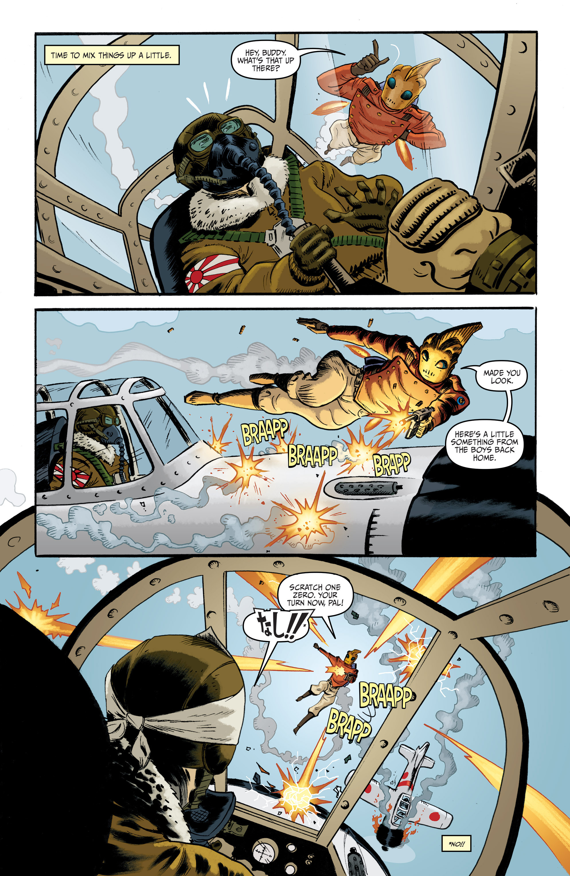 Read online The Rocketeer at War comic -  Issue #2 - 7