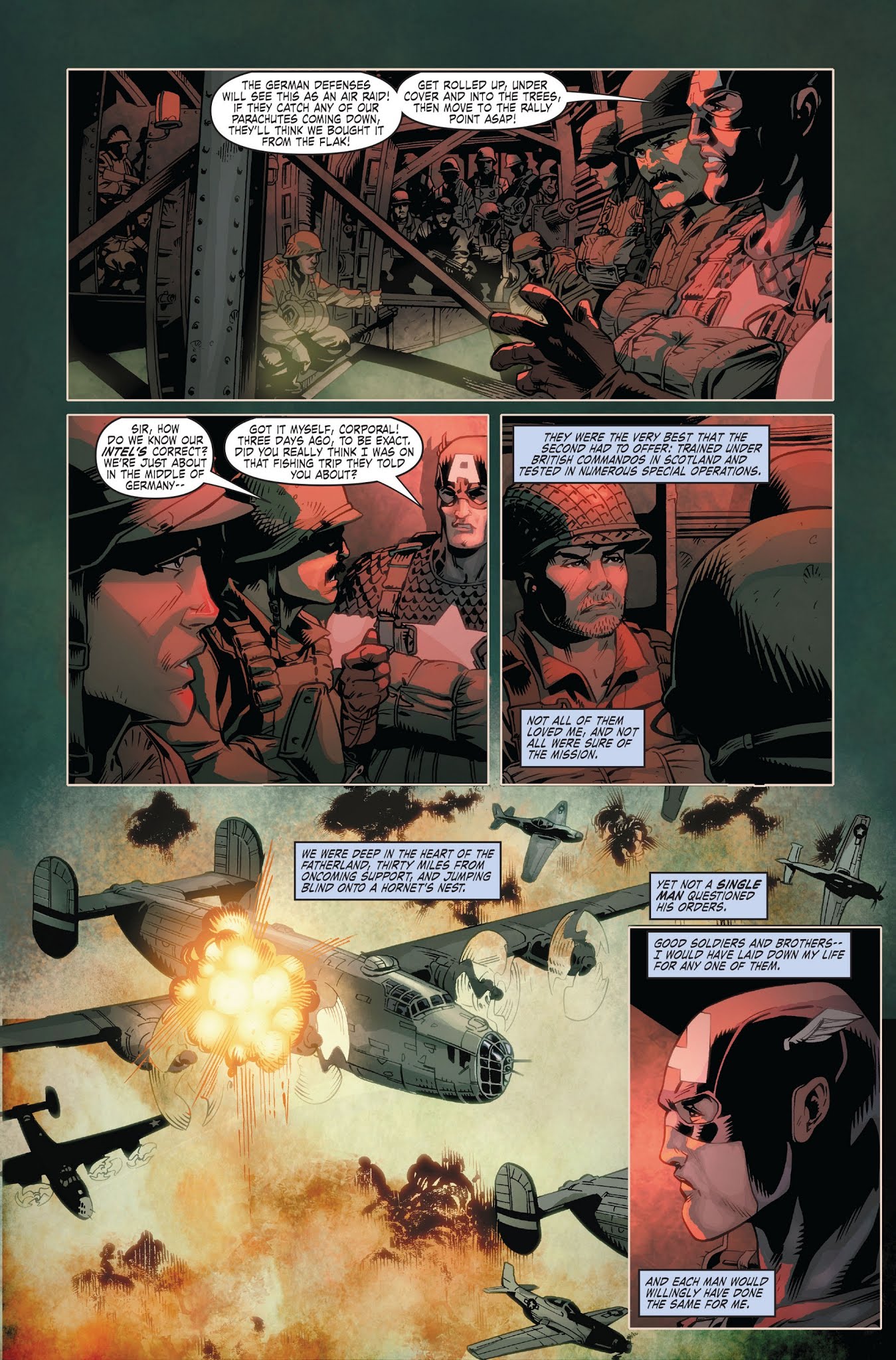 Read online Captain America Theater Of War: A Brother In Arms comic -  Issue # Full - 4