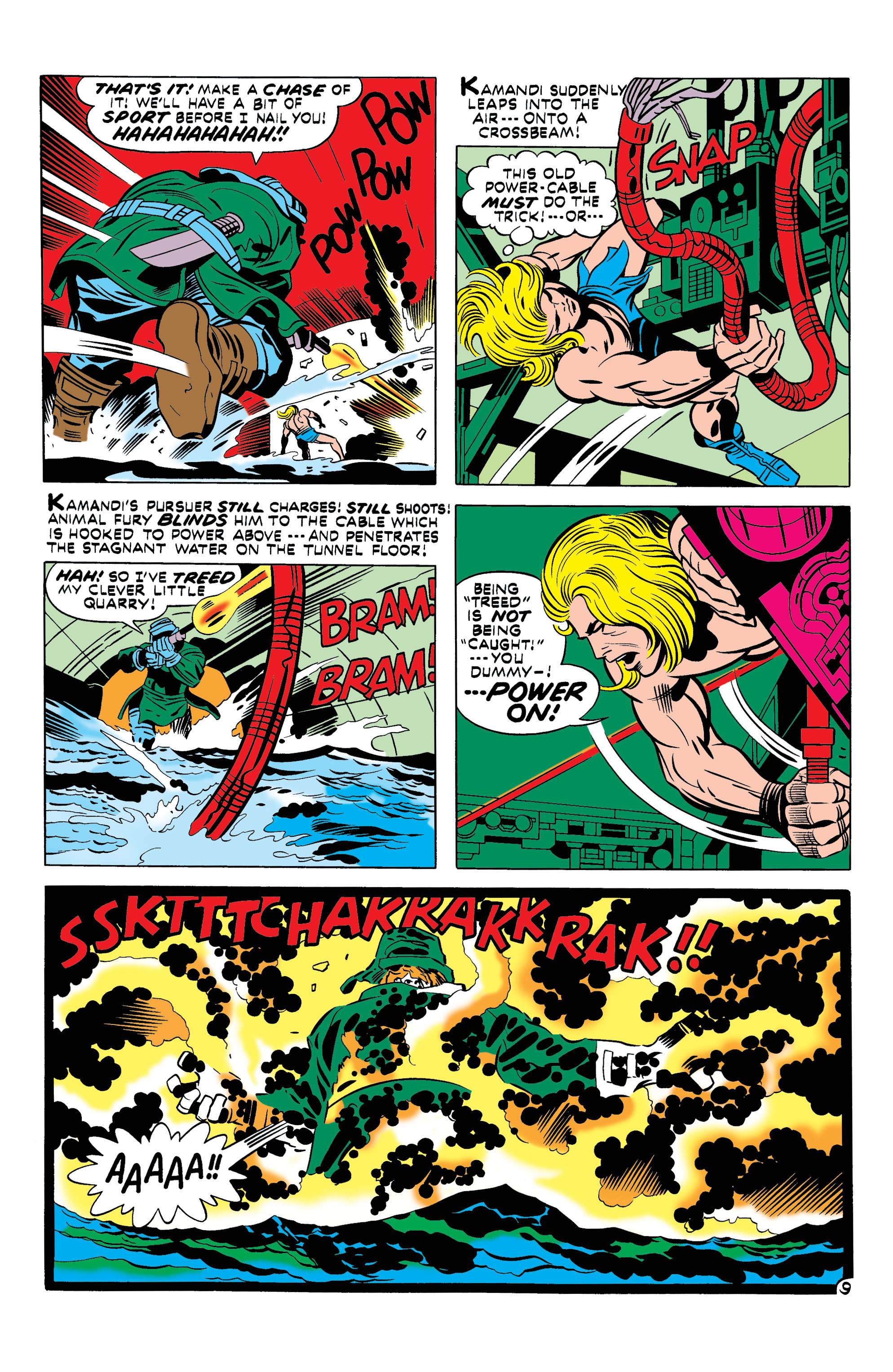 Read online Kamandi, The Last Boy On Earth comic -  Issue #1 - 9