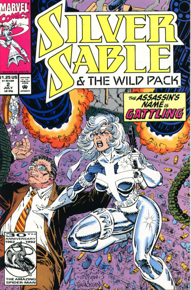 Read online Silver Sable and the Wild Pack comic -  Issue #2 - 1