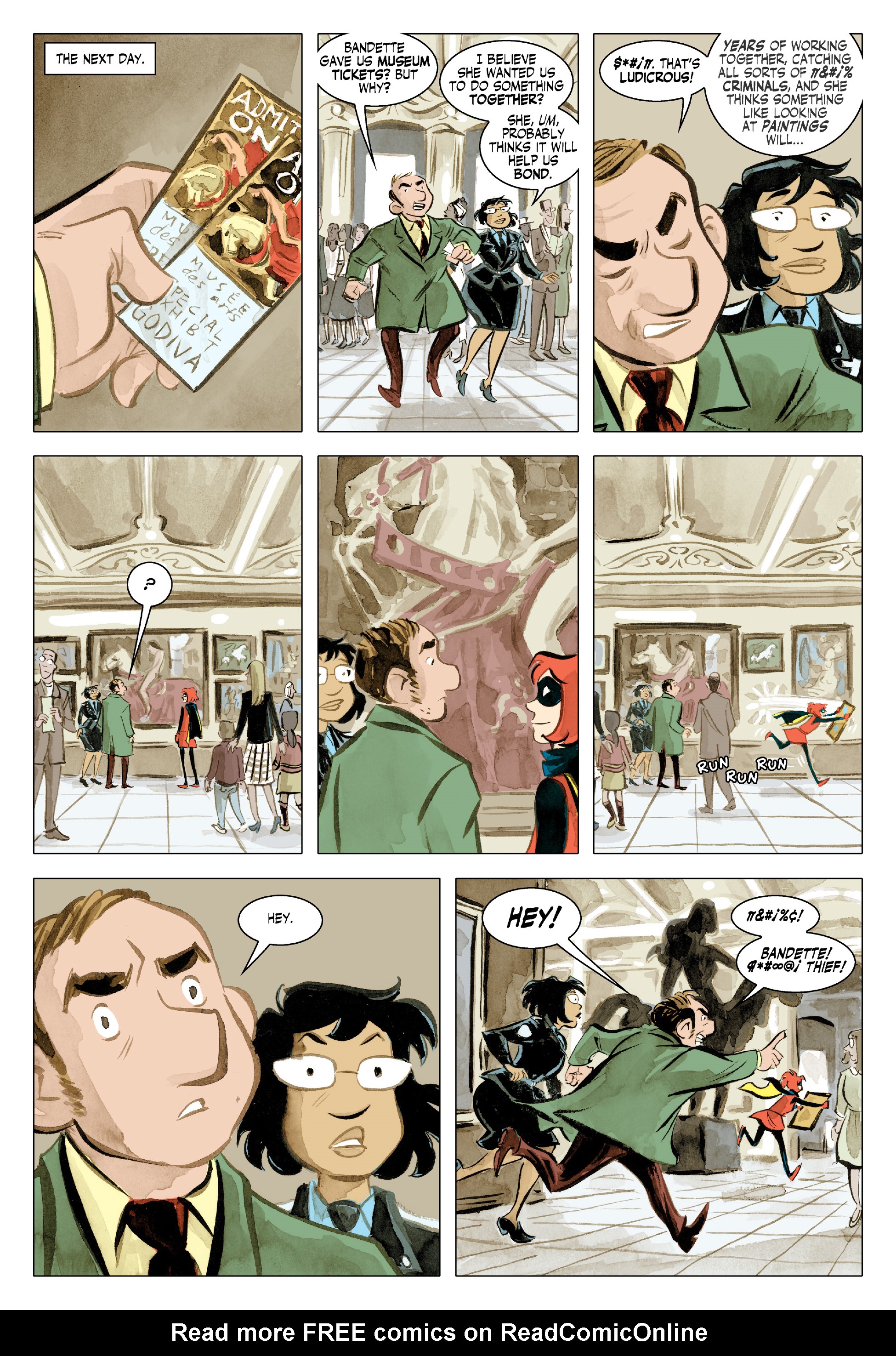 Read online Bandette (2012) comic -  Issue #20 - 9