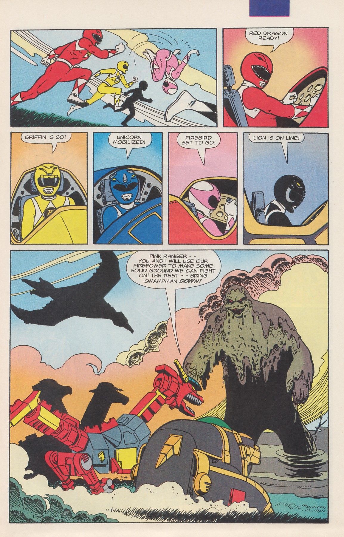 Read online Saban's Mighty Morphin Power Rangers (1994) comic -  Issue #4 - 21