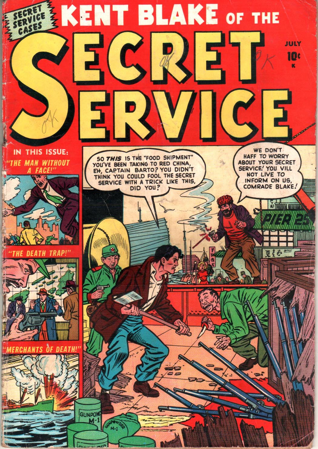 Read online Kent Blake of the Secret Service comic -  Issue #2 - 1
