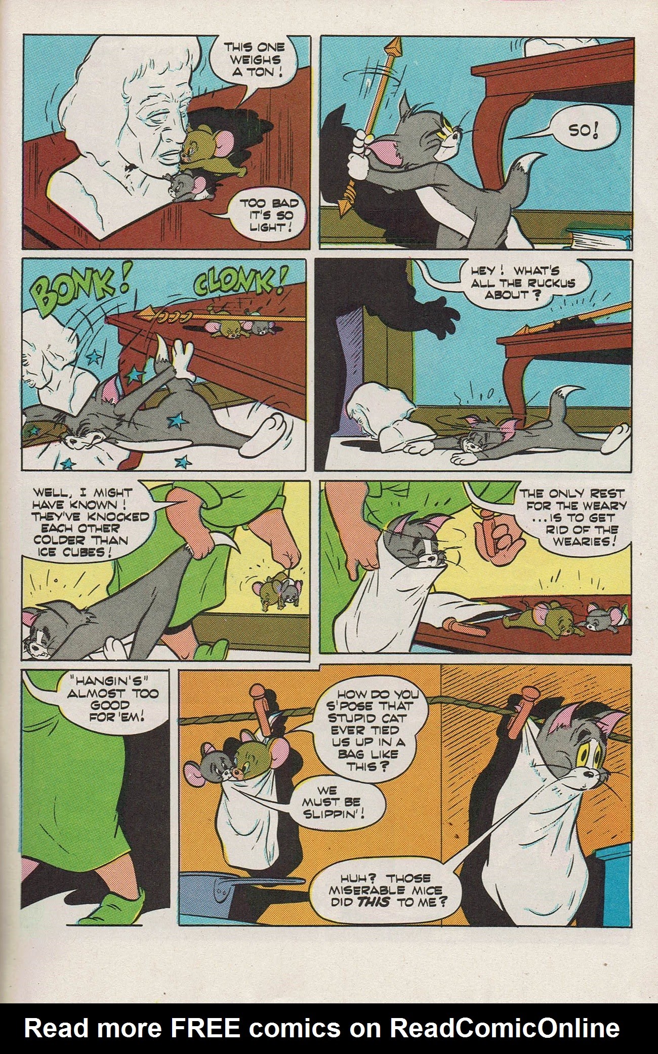 Read online Tom and Jerry Giant Size comic -  Issue #1 - 56