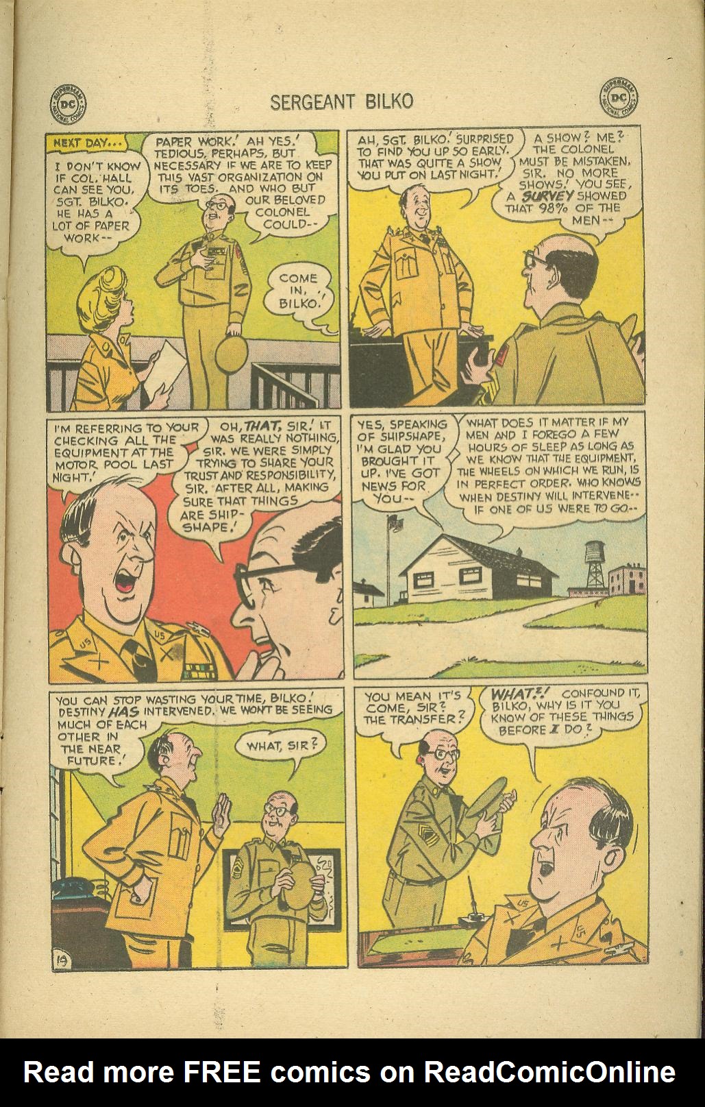 Read online Sergeant Bilko comic -  Issue #6 - 21