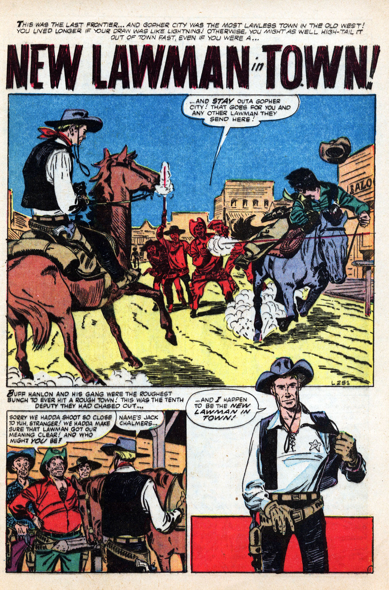 Read online Gunsmoke Western comic -  Issue #39 - 29