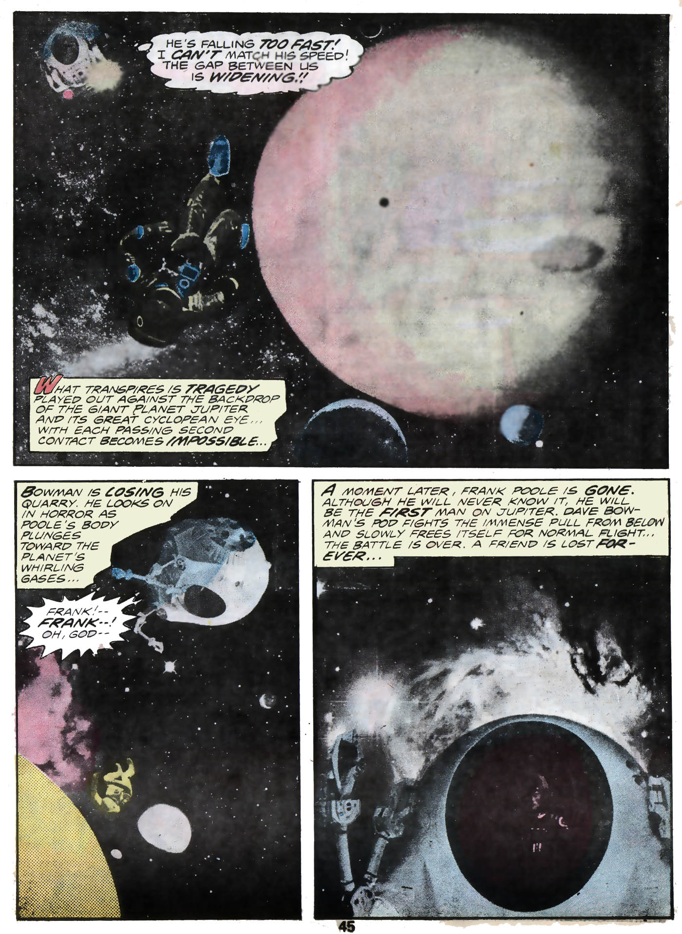 Read online 2001: A Space Odyssey [Marvel Treasury Special] comic -  Issue #2001: A Space Odyssey [Marvel Treasury Special] Full - 43