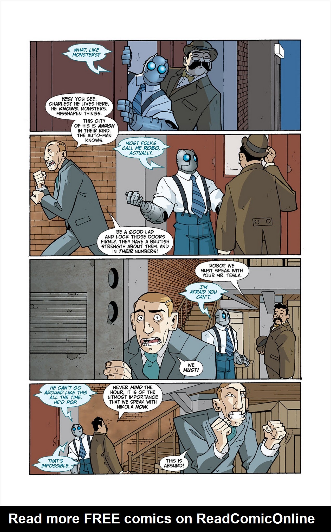 Read online Atomic Robo and the Shadow From Beyond Time comic -  Issue #1 - 8