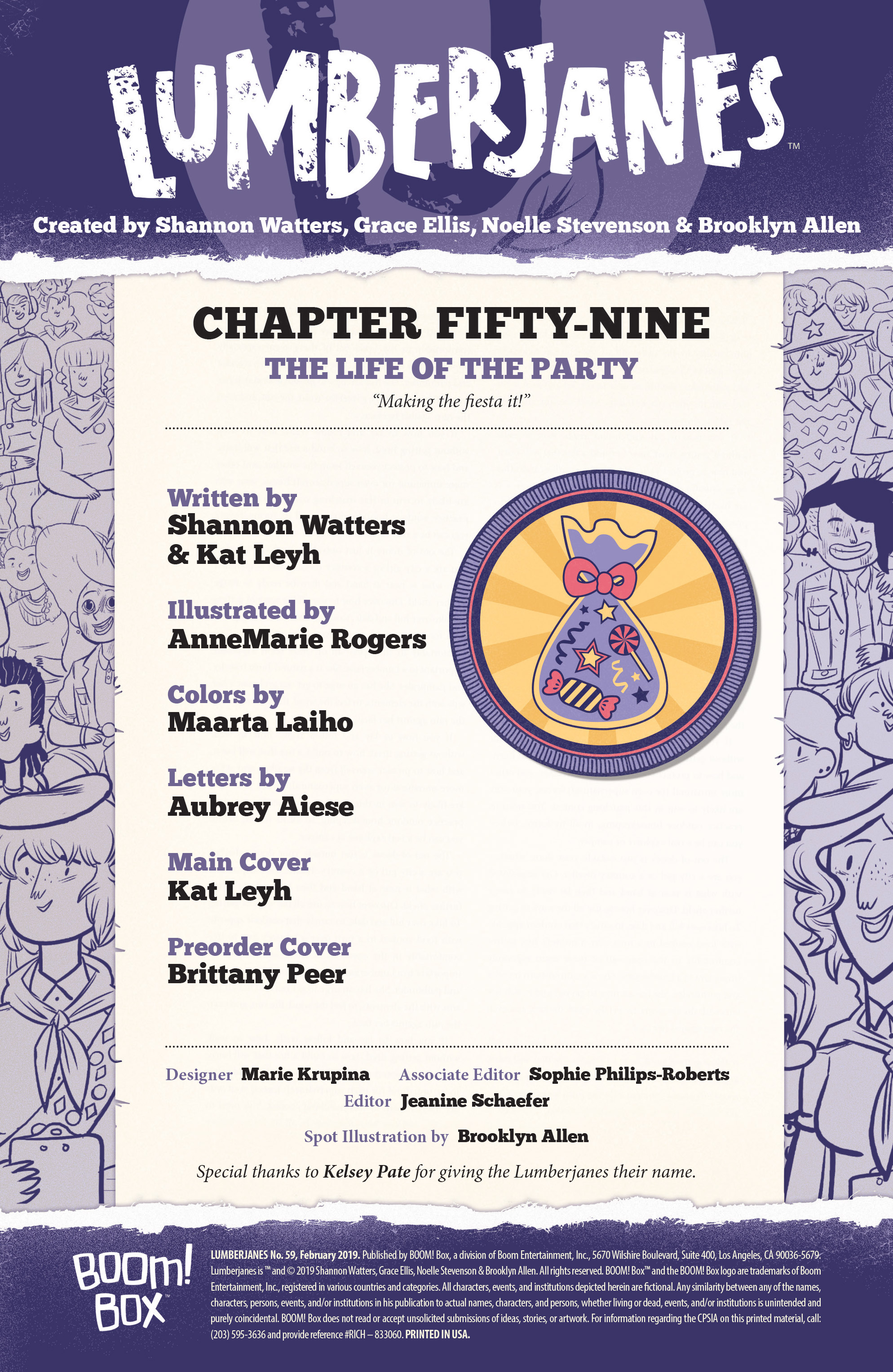 Read online Lumberjanes comic -  Issue #59 - 2