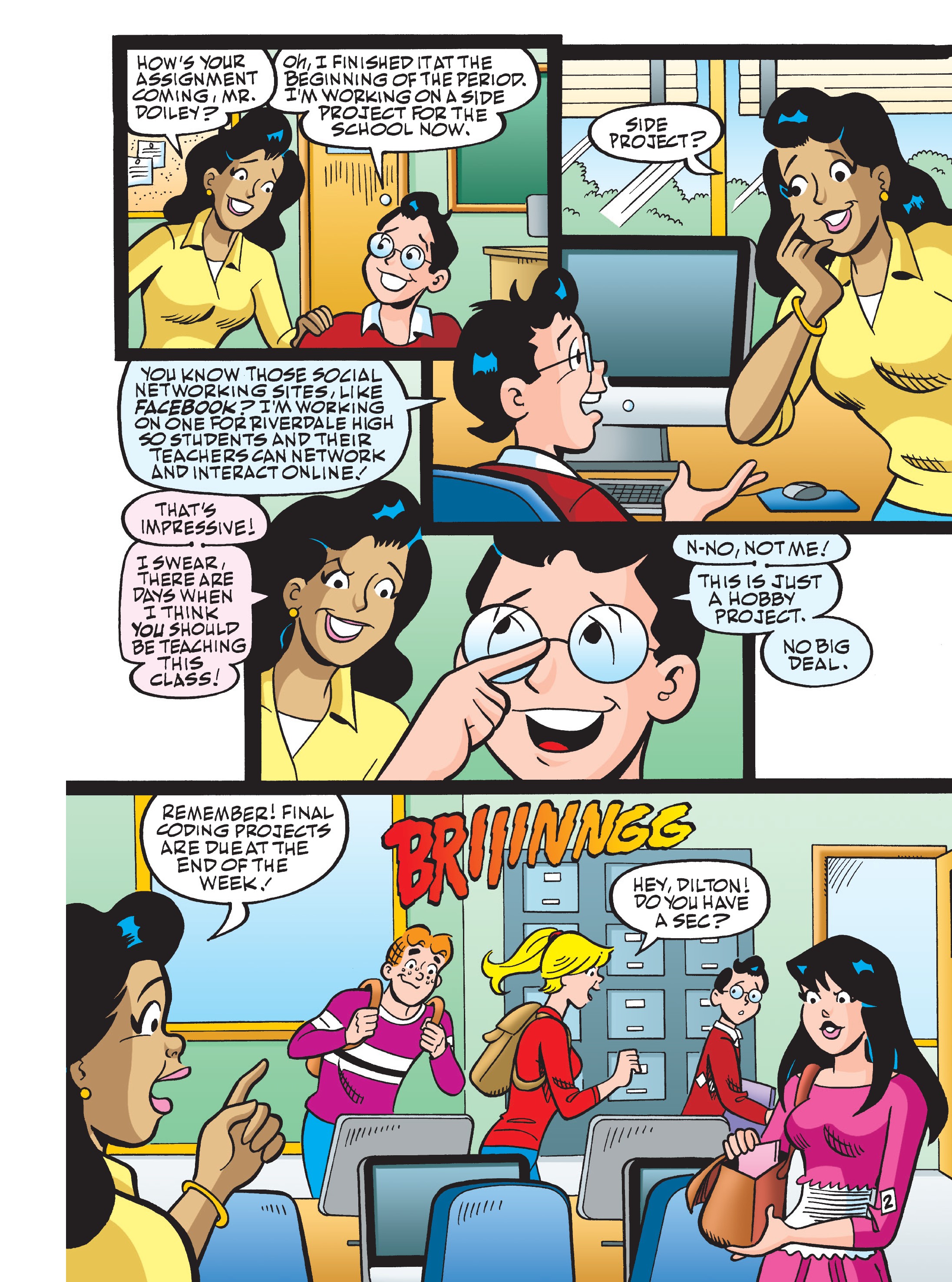 Read online Archie And Me Comics Digest comic -  Issue #10 - 36