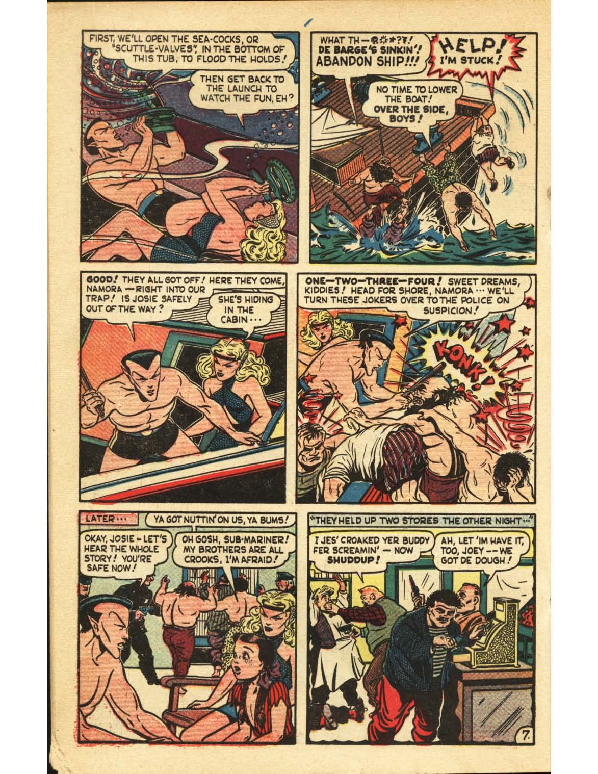 Read online The Human Torch (1940) comic -  Issue #30 - 21