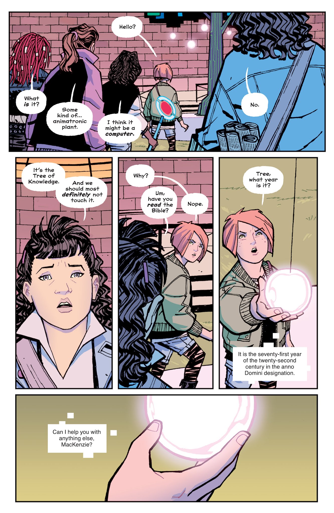 Read online Paper Girls comic -  Issue #21 - 25
