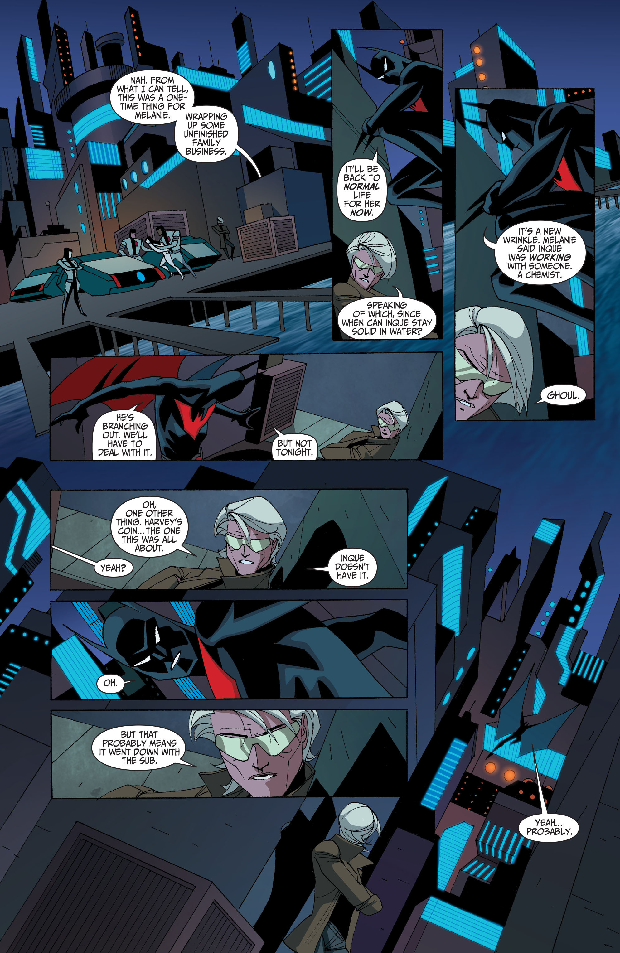 Read online Batman Beyond 2.0 comic -  Issue # _TPB 3 (Part 2) - 26