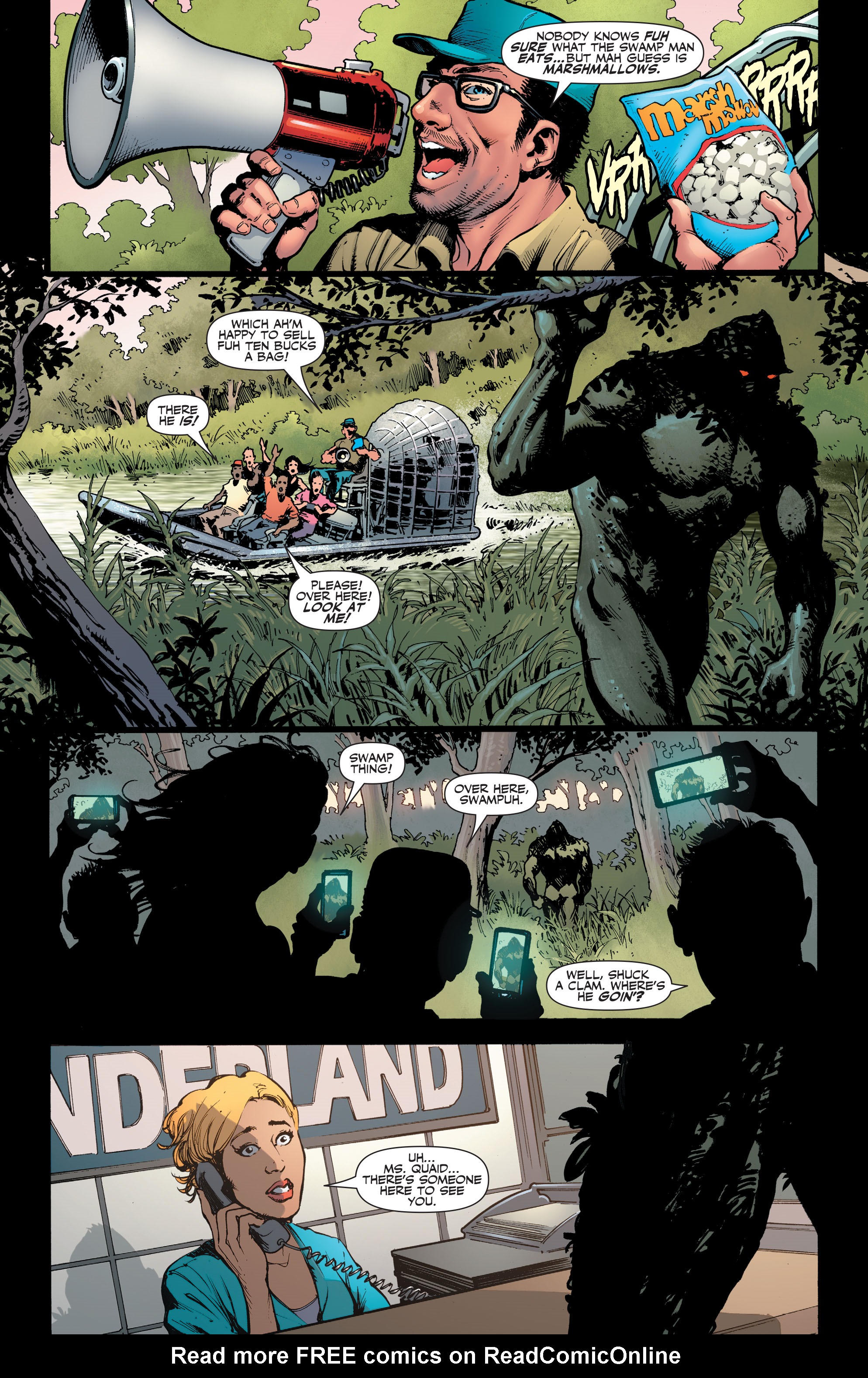 Read online Swamp Thing: New Roots comic -  Issue #3 - 7