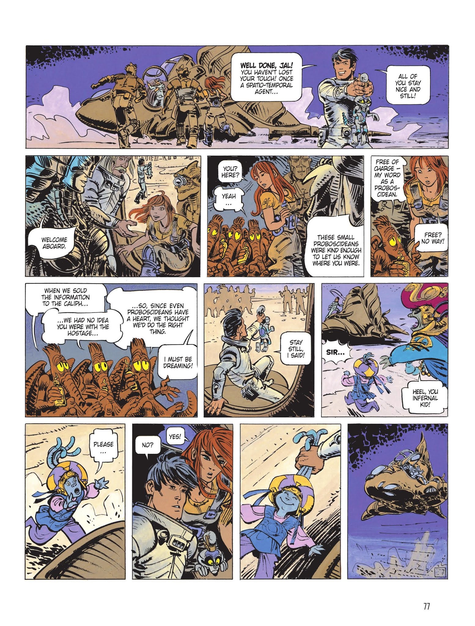 Read online Valerian The Complete Collection comic -  Issue # TPB 6 (Part 1) - 77