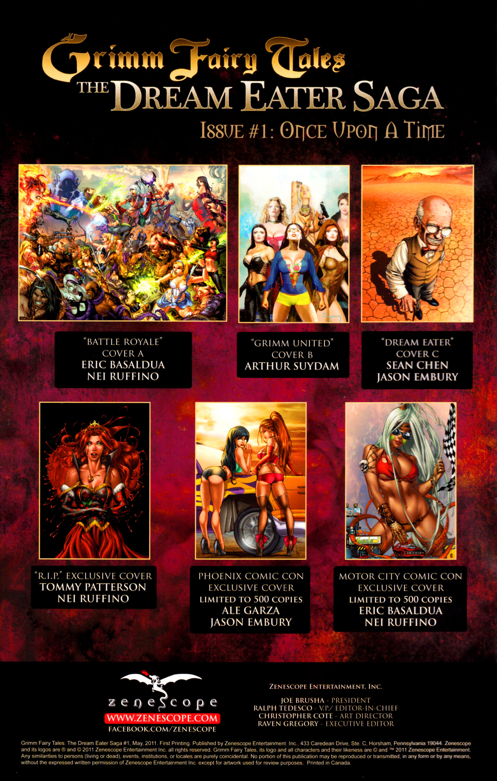 Read online Grimm Fairy Tales: The Dream Eater Saga comic -  Issue #1 - 2