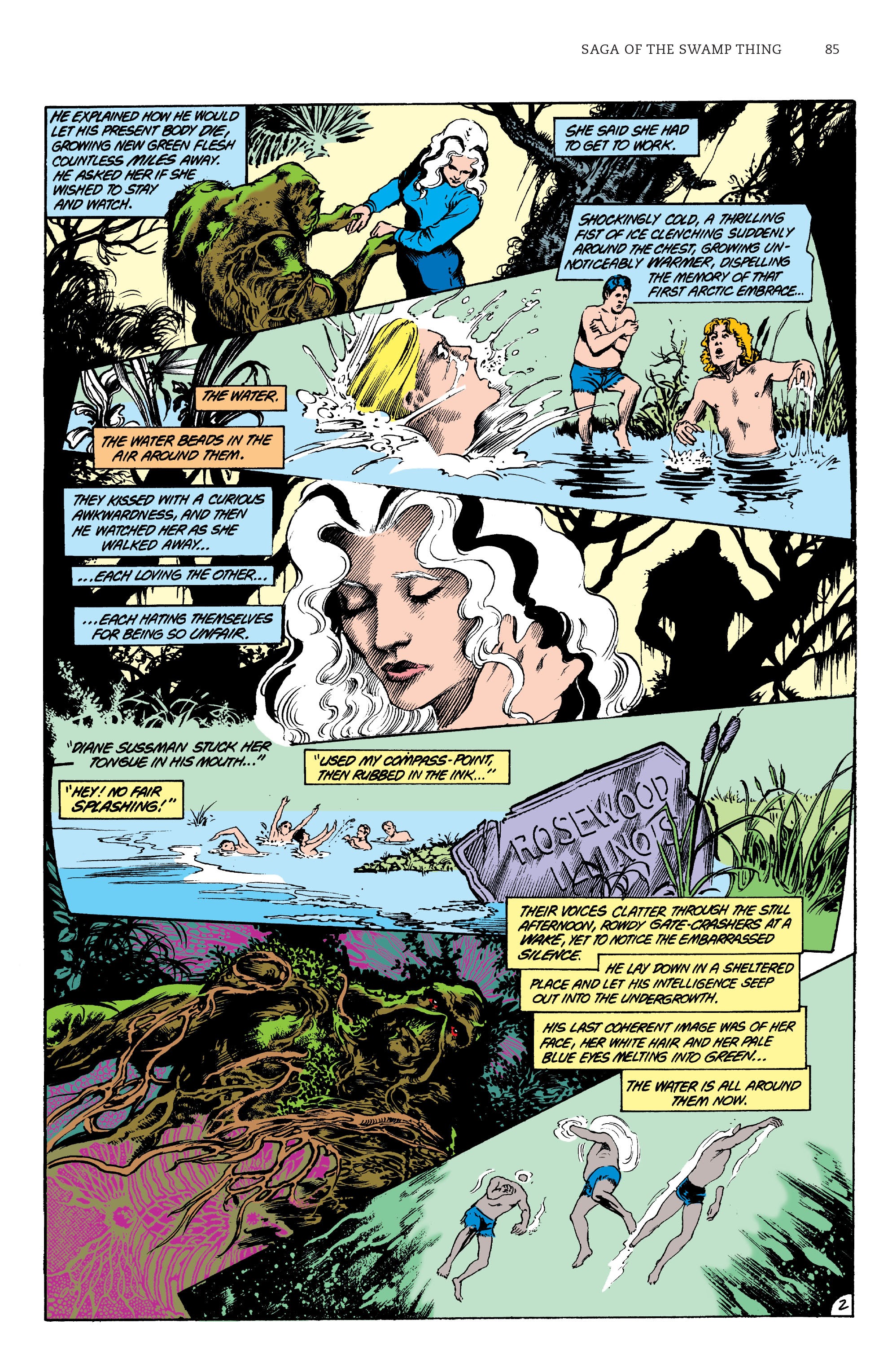 Read online Saga of the Swamp Thing comic -  Issue # TPB 3 (Part 1) - 85