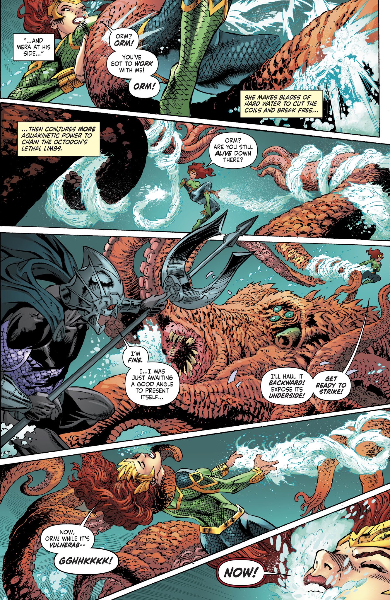 Read online Mera: Queen of Atlantis comic -  Issue #4 - 8
