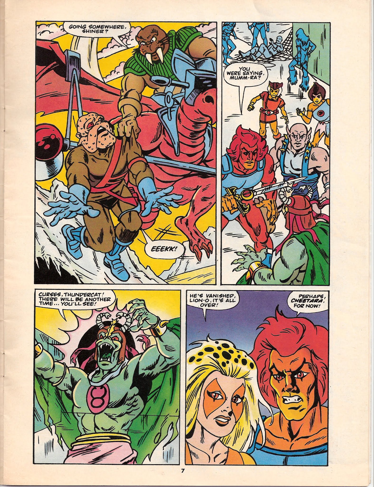 Read online ThunderCats (1987) comic -  Issue #98 - 7