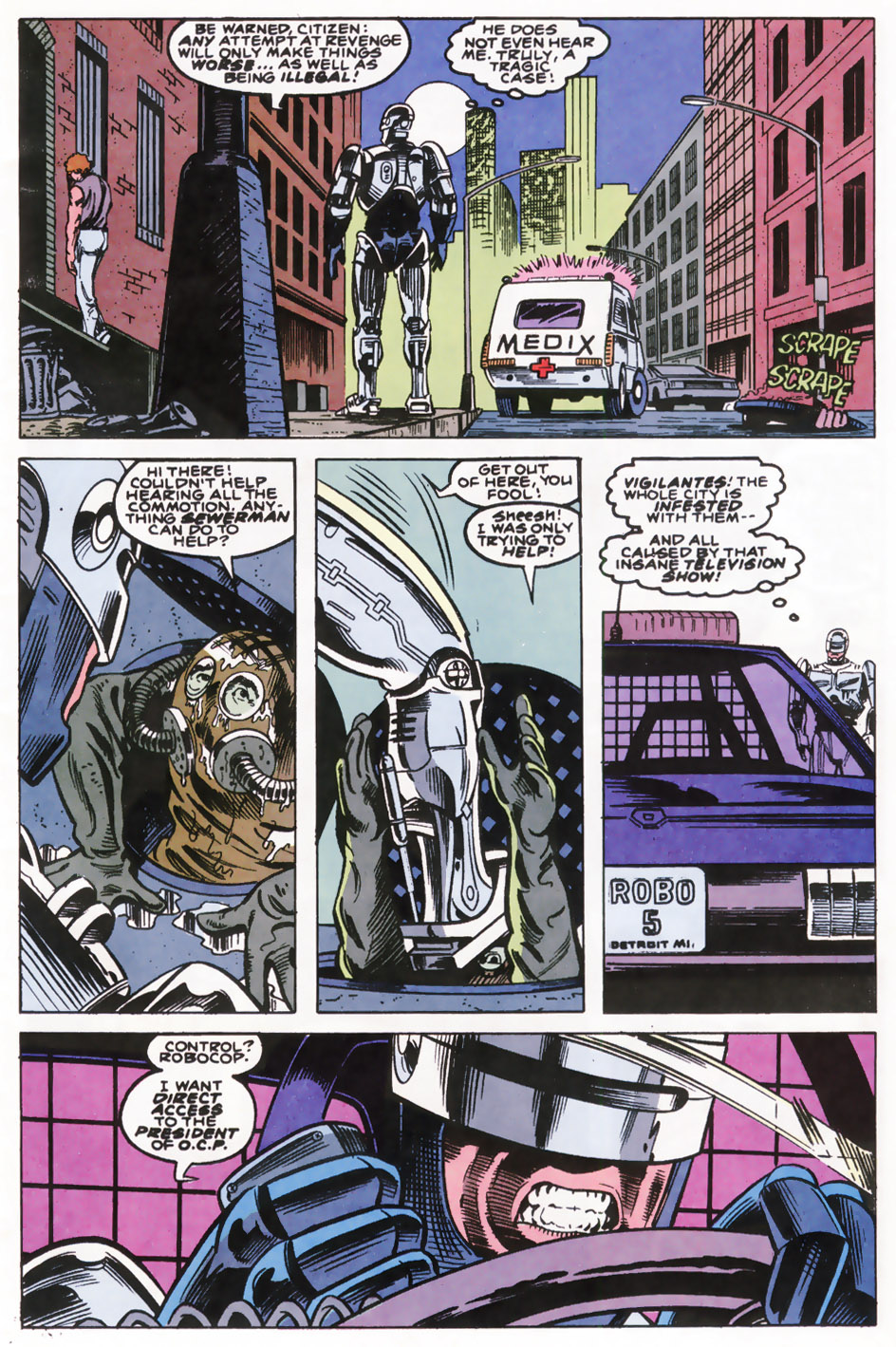 Read online Robocop (1990) comic -  Issue #10 - 4