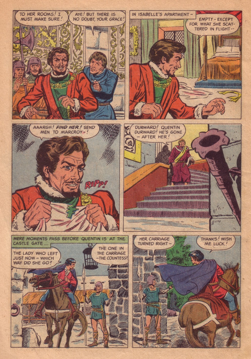 Read online Four Color Comics comic -  Issue #672 - 6