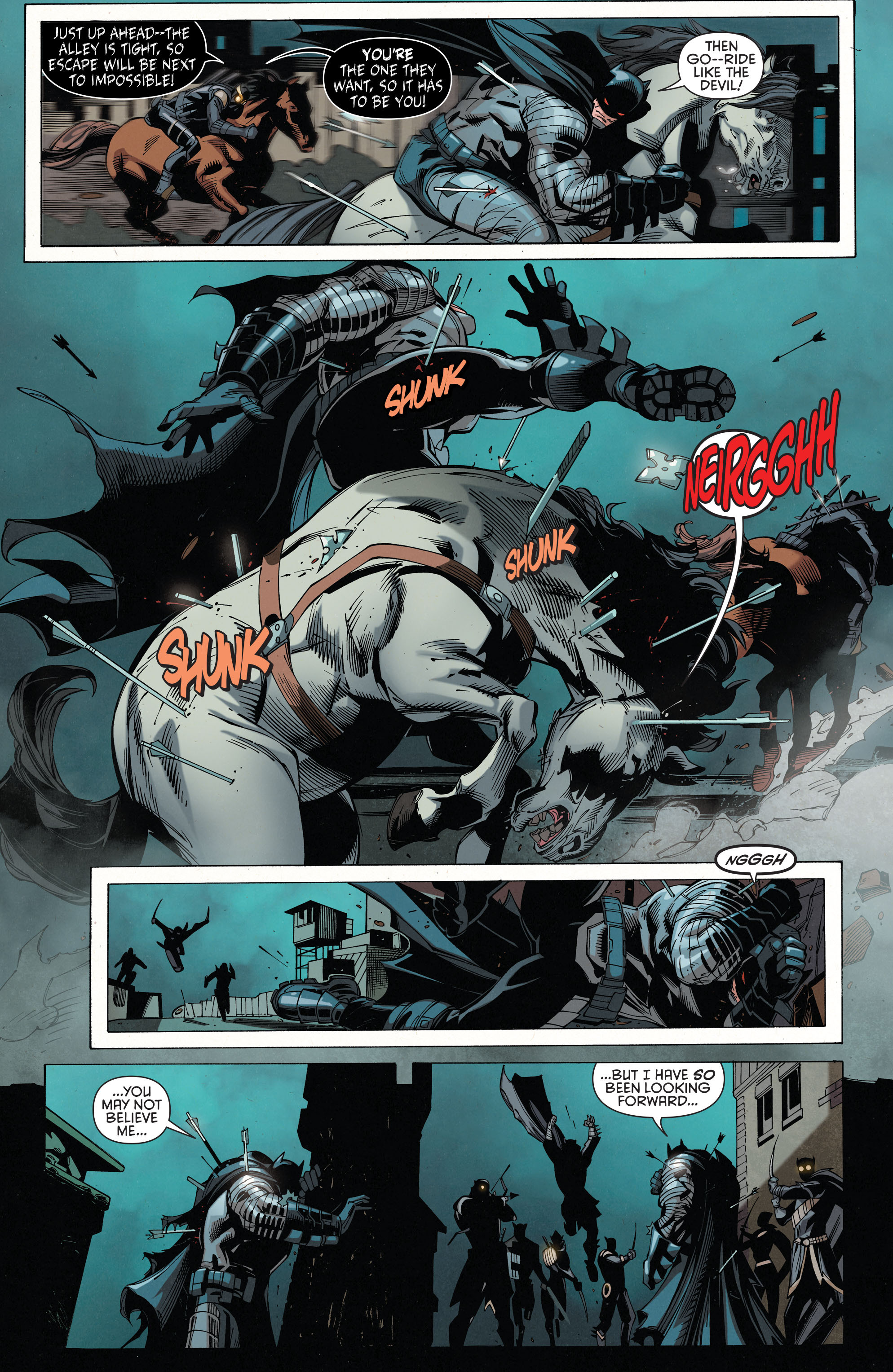 Read online Forever Evil: Arkham War comic -  Issue #5 - 10