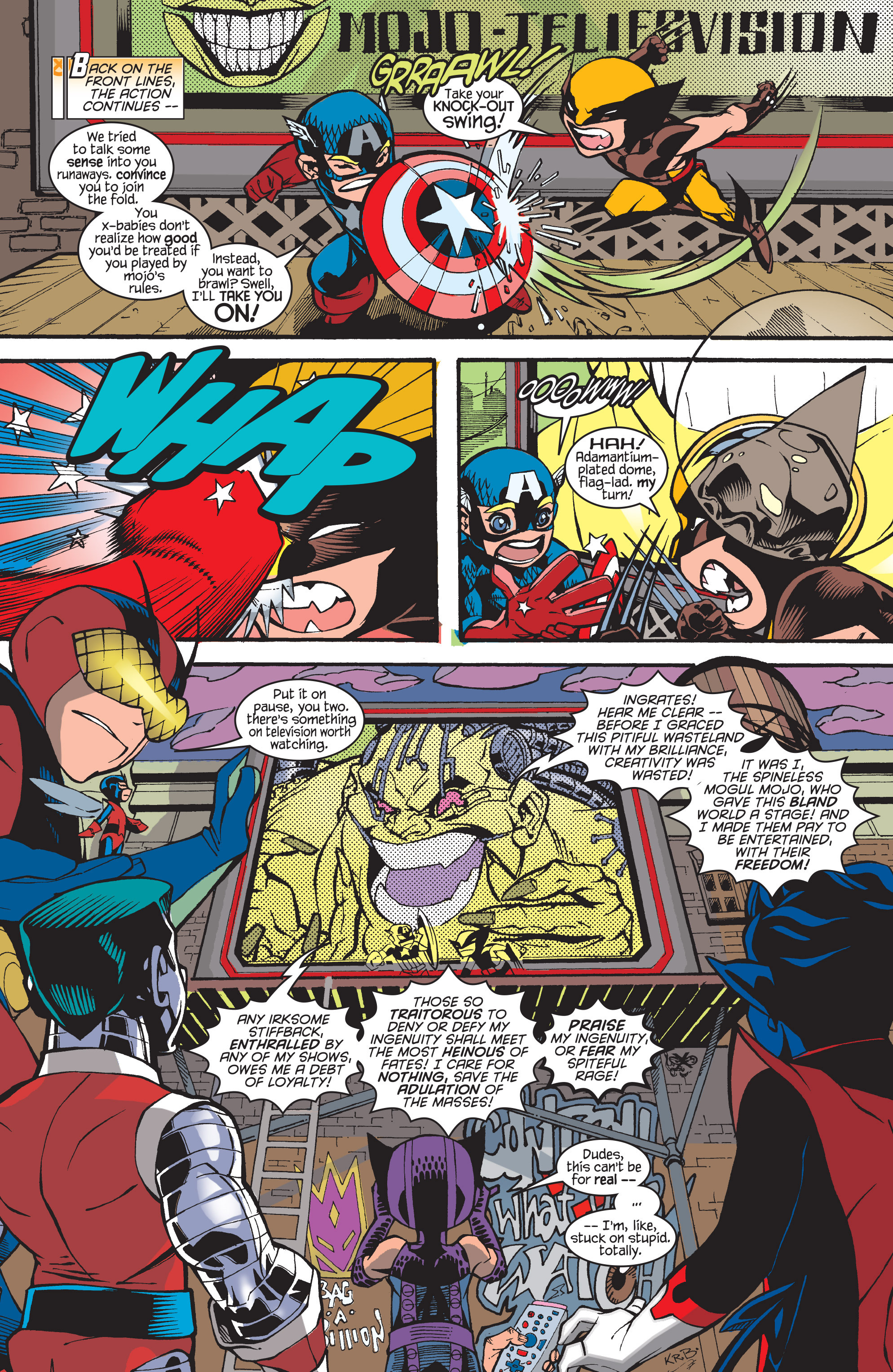 Read online X-Babies: Reborn comic -  Issue # Full - 31