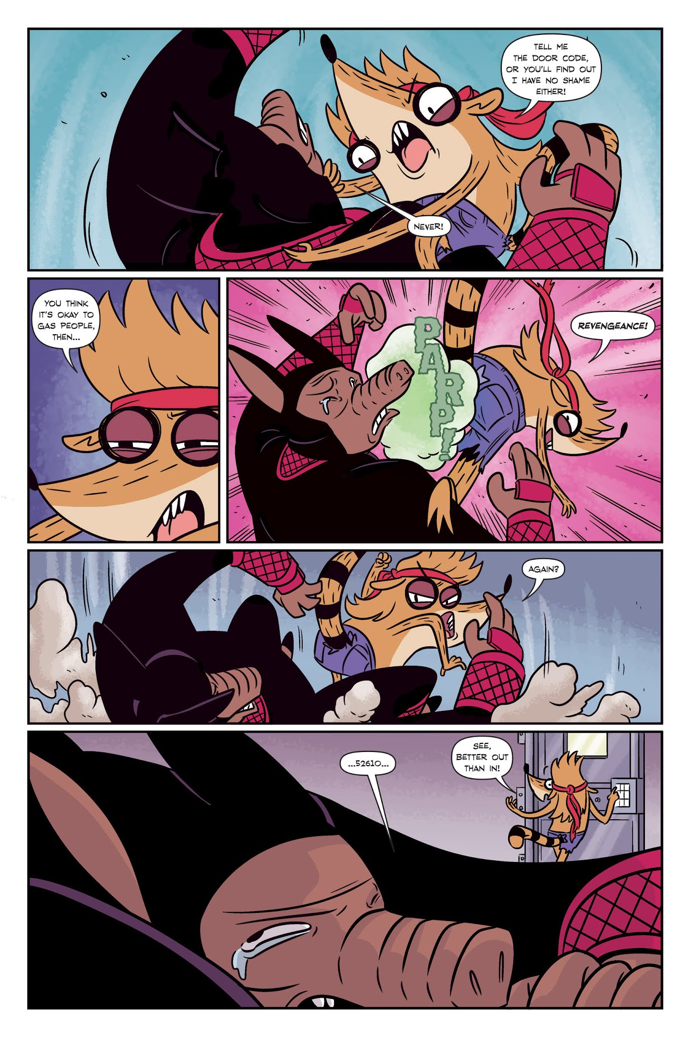 Read online Regular Show: Noir Means Noir, Buddy comic -  Issue # TPB (Part 2) - 1