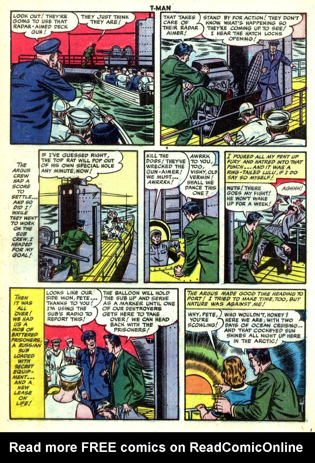 Read online T-Man: World Wide Trouble Shooter comic -  Issue #11 - 12
