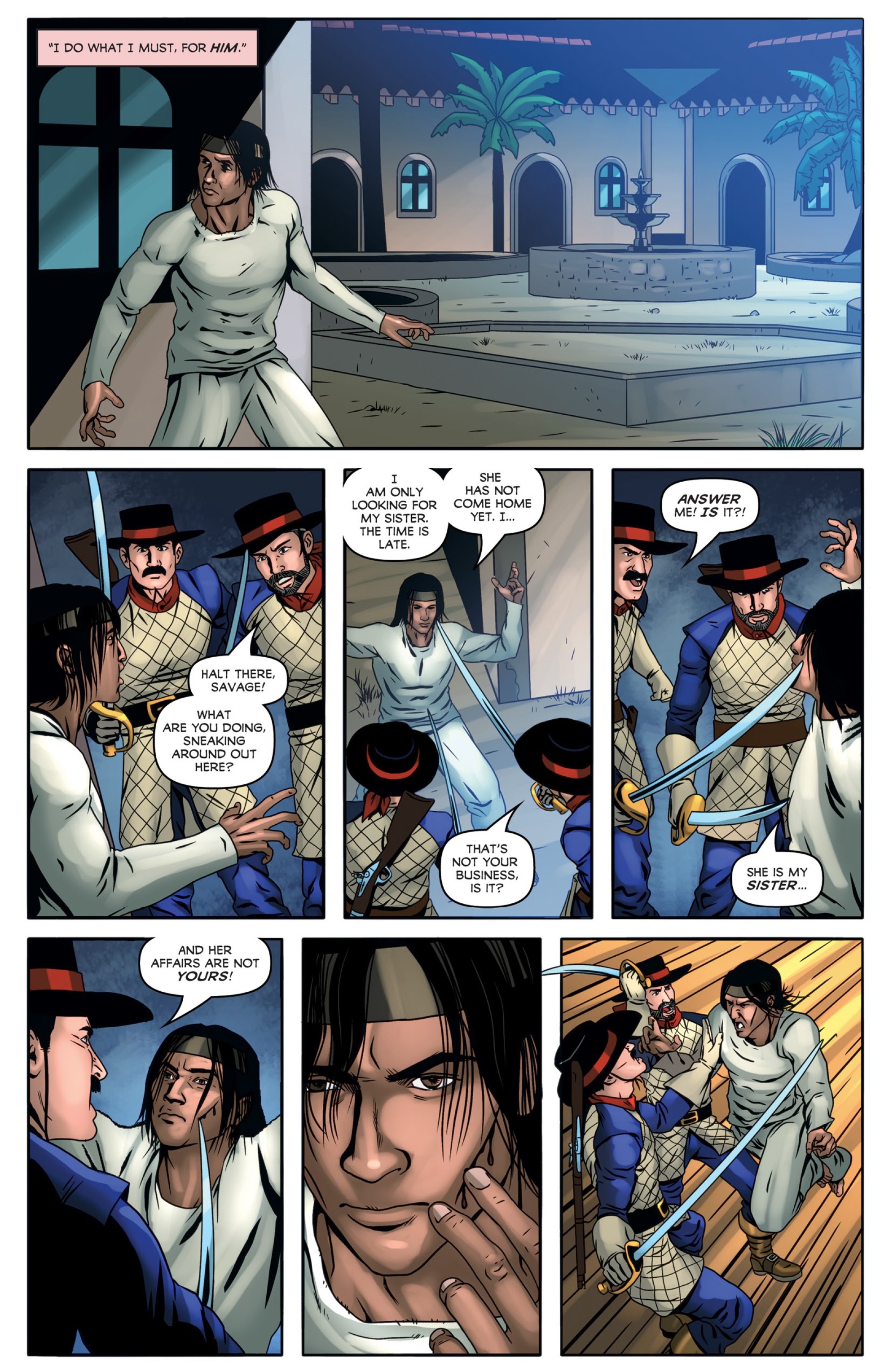 Read online Zorro: Sacrilege comic -  Issue #1 - 20