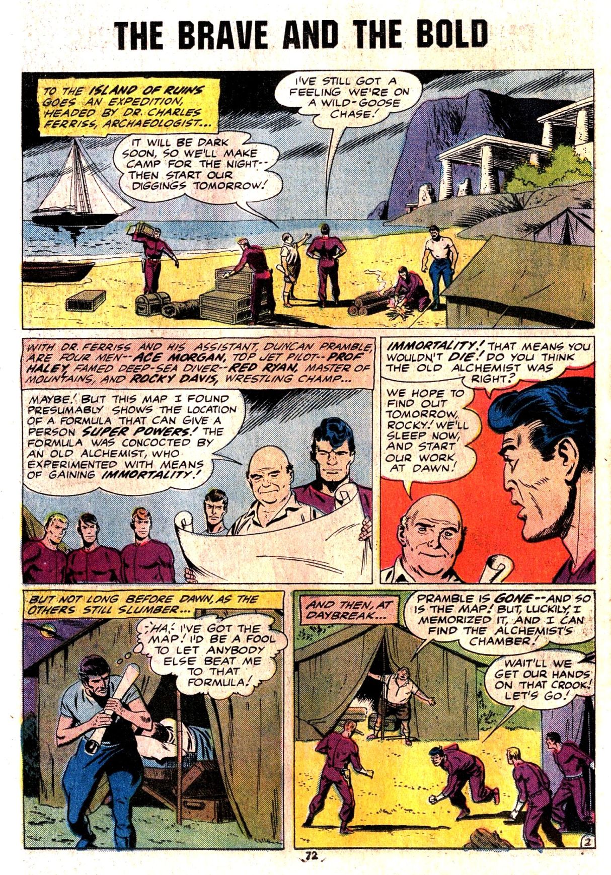 Read online The Brave and the Bold (1955) comic -  Issue #113 - 72