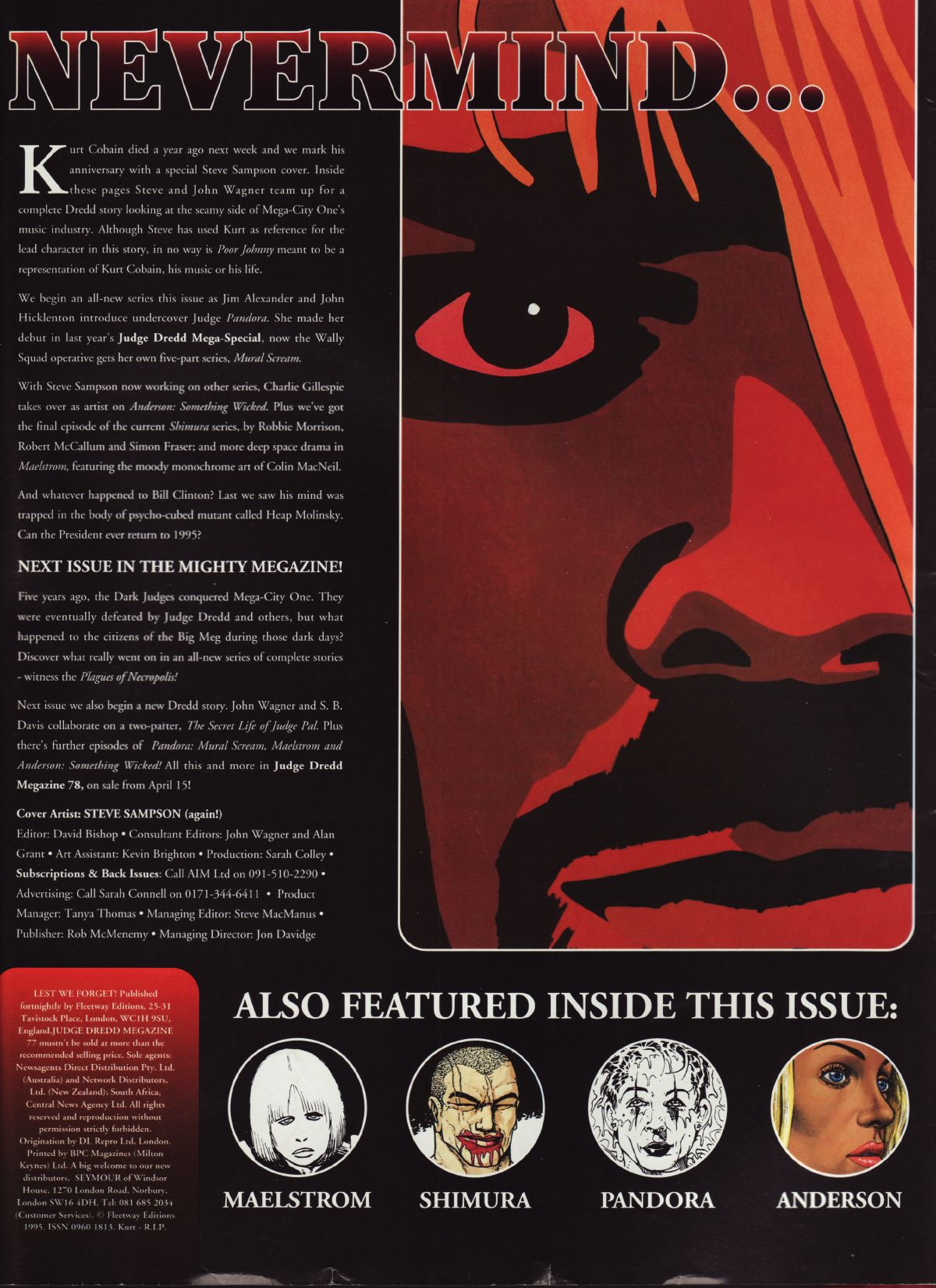 Read online Judge Dredd: The Megazine (vol. 2) comic -  Issue #77 - 2