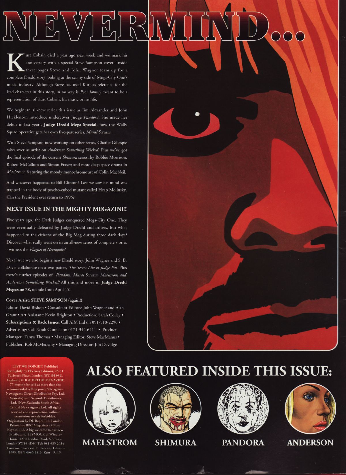 Read online Judge Dredd: The Megazine (vol. 2) comic -  Issue #77 - 2