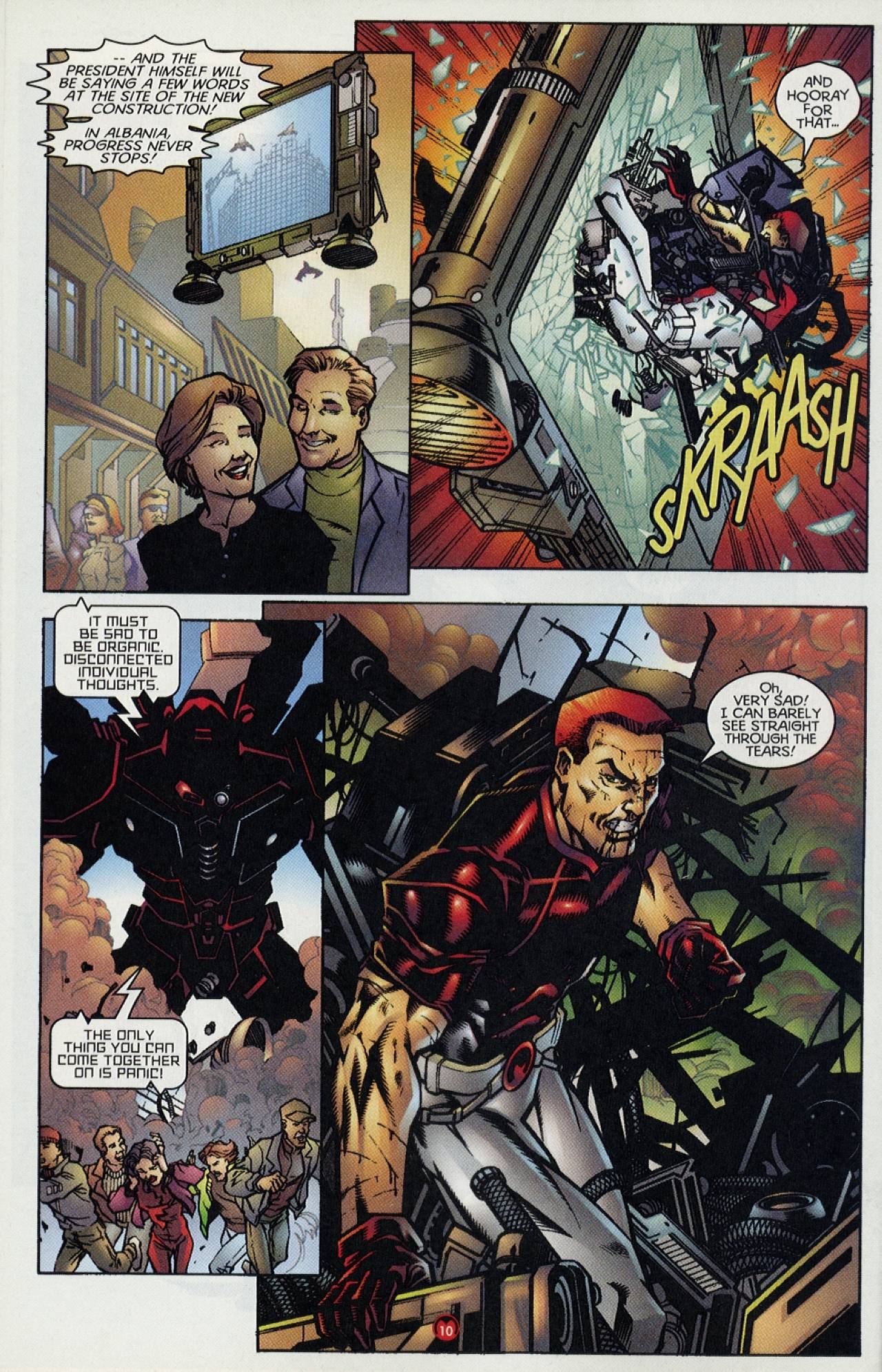 Read online Magnus Robot Fighter (1997) comic -  Issue #15 - 8