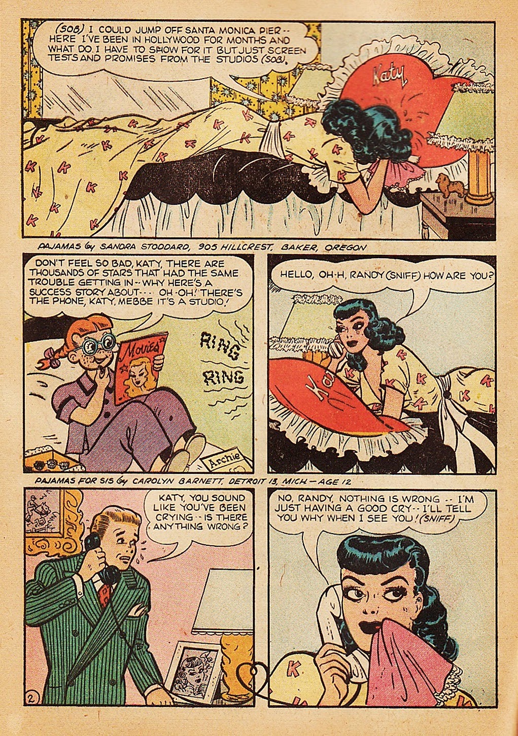 Read online Katy Keene (1949) comic -  Issue #2 - 4
