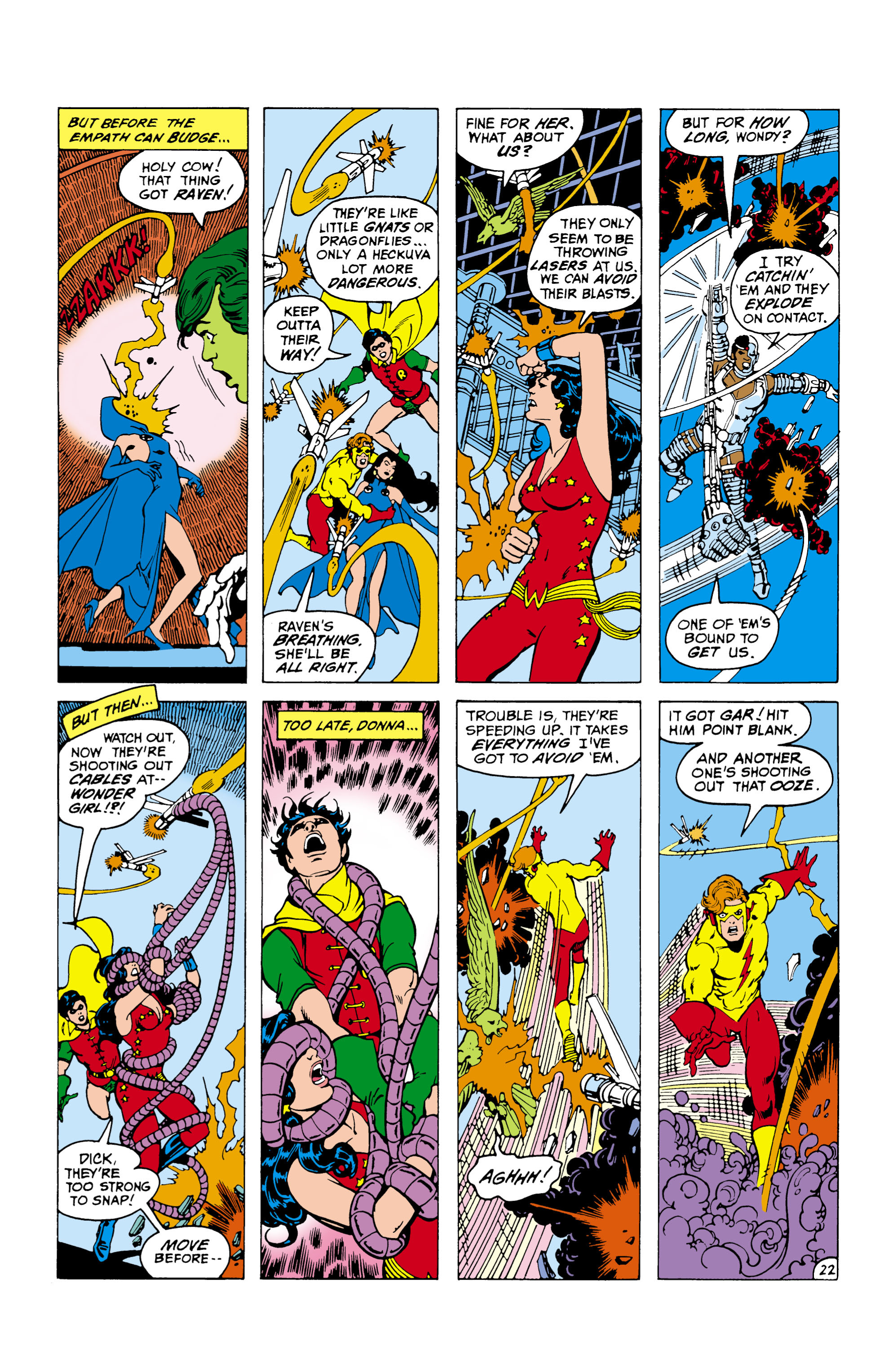 Read online The New Teen Titans (1980) comic -  Issue #23 - 23