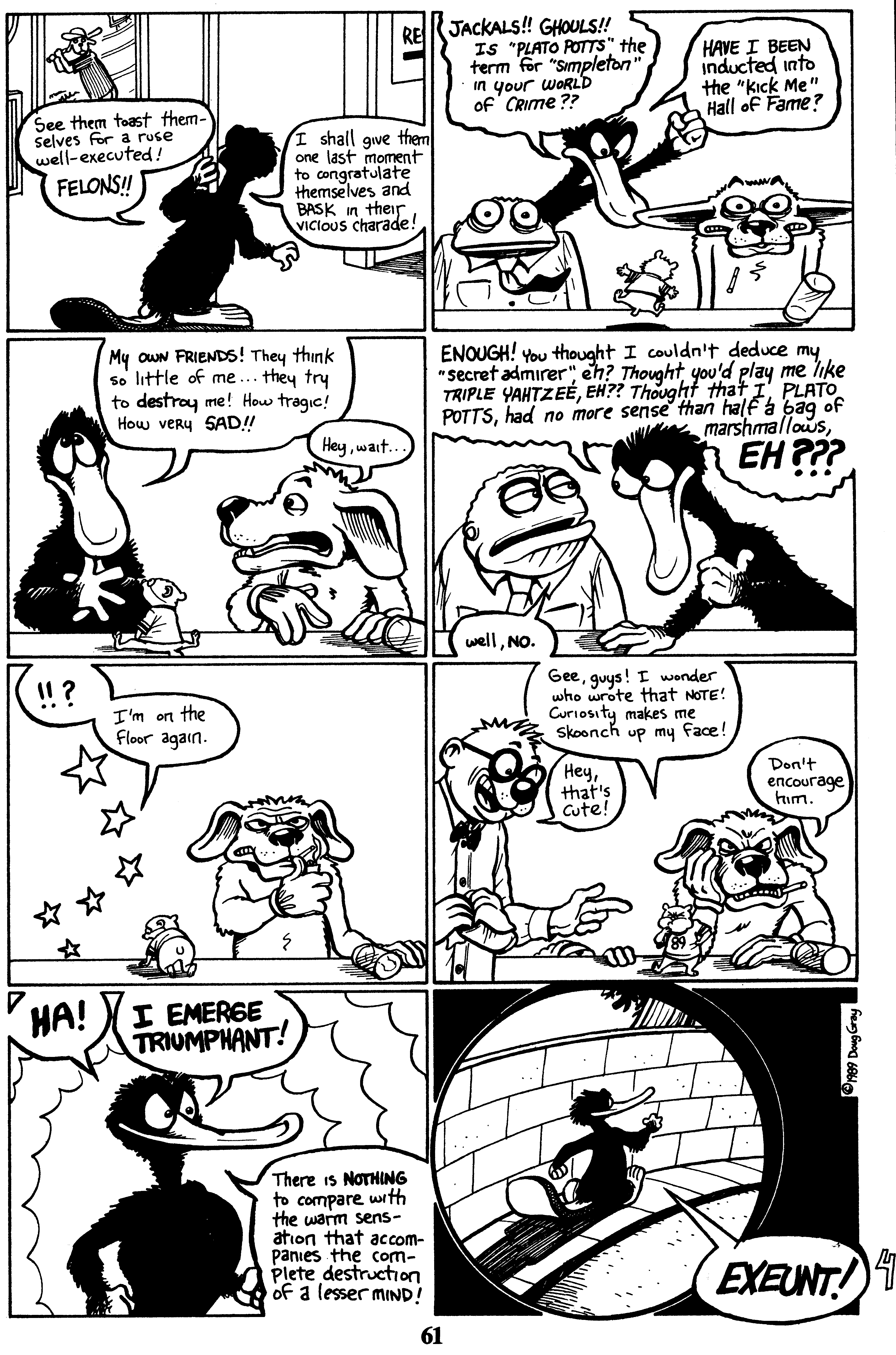 Read online Critters comic -  Issue #50 - 63