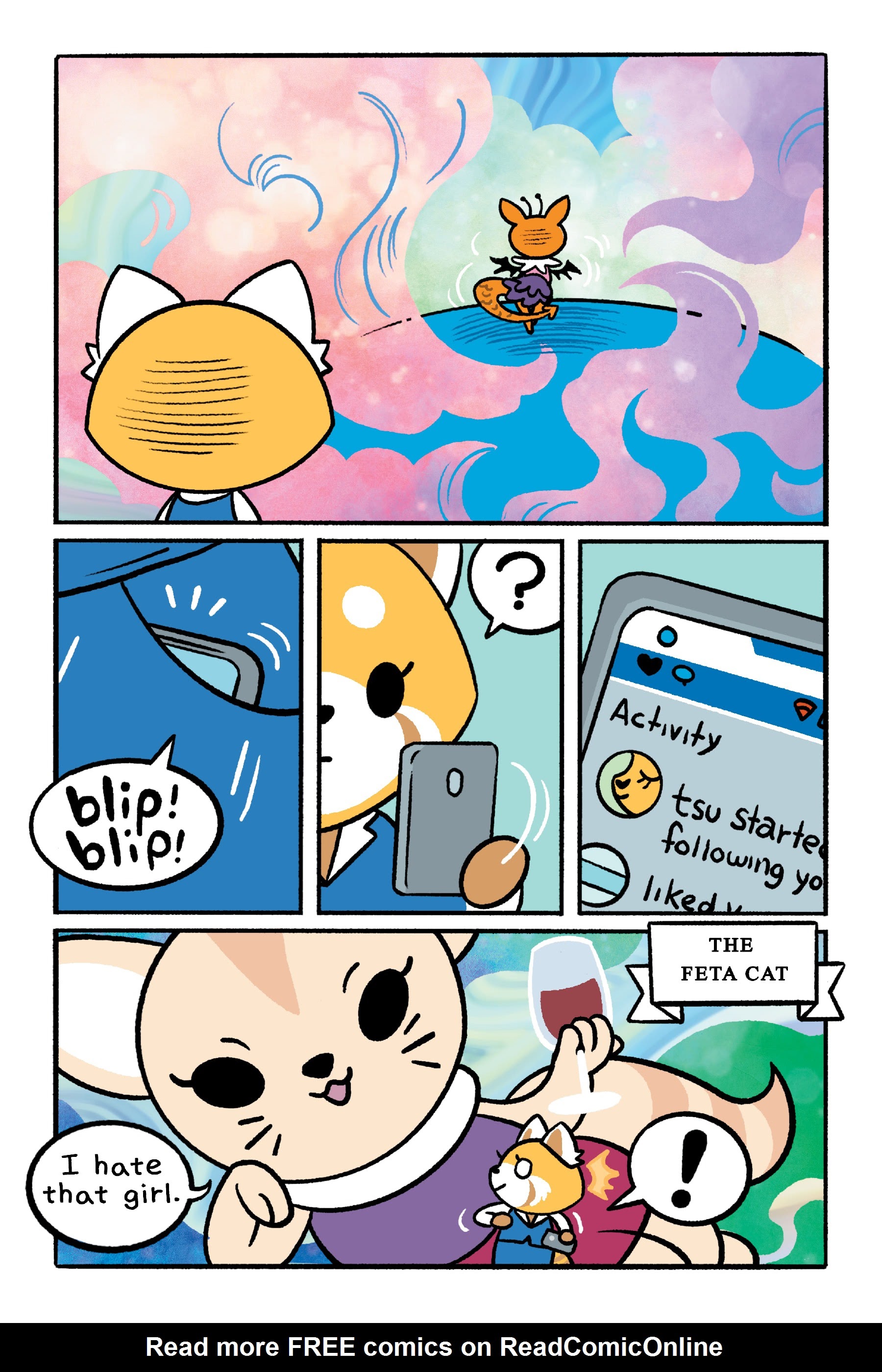 Read online Aggretsuko: Down the Rabbit Hole comic -  Issue # TPB - 40