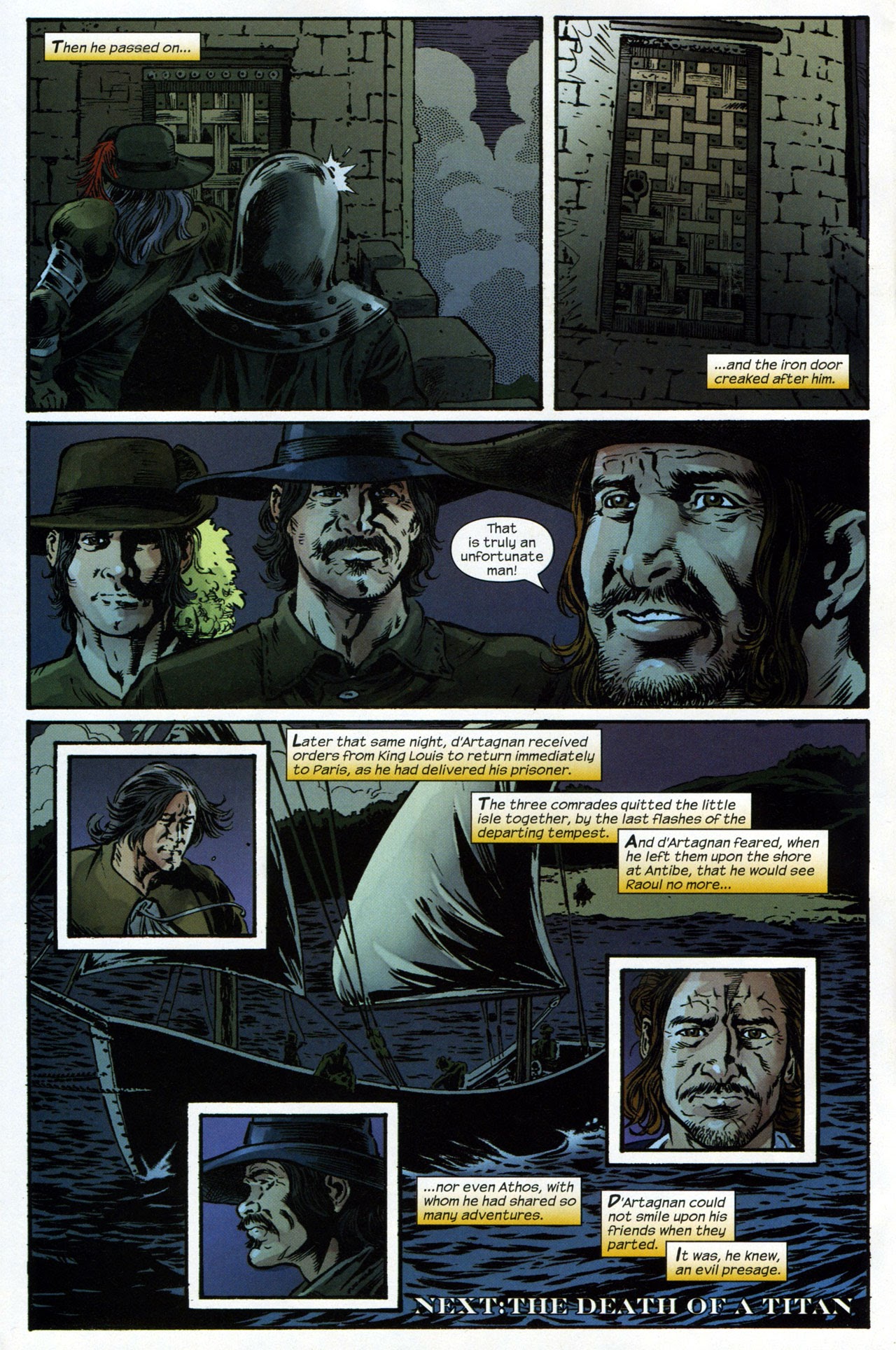 Read online The Man in the Iron Mask comic -  Issue #4 - 24