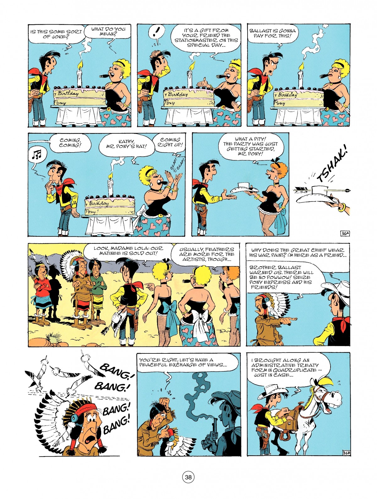 Read online A Lucky Luke Adventure comic -  Issue #46 - 38