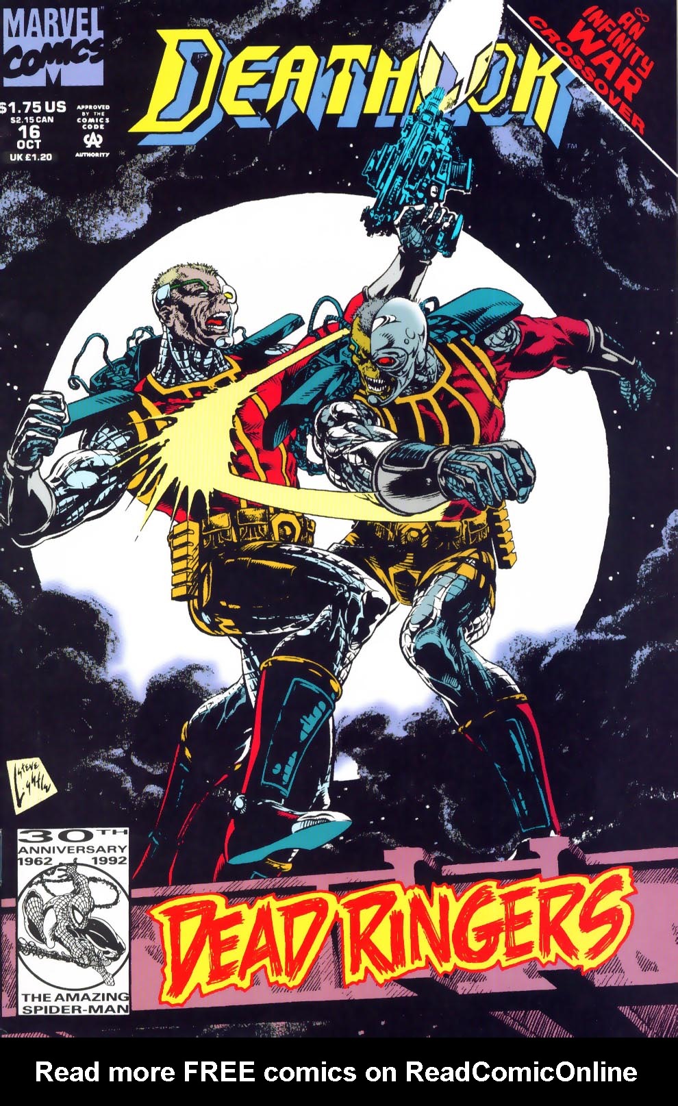 Read online Deathlok (1991) comic -  Issue #16 - 1