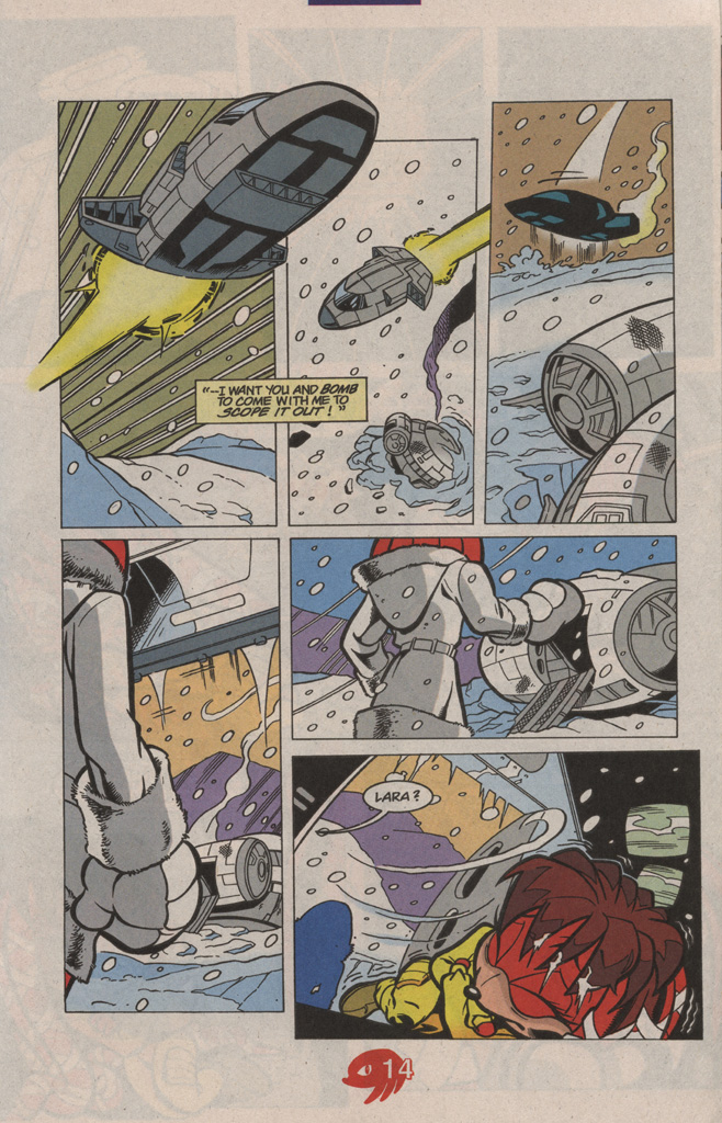 Read online Knuckles the Echidna comic -  Issue #19 - 21
