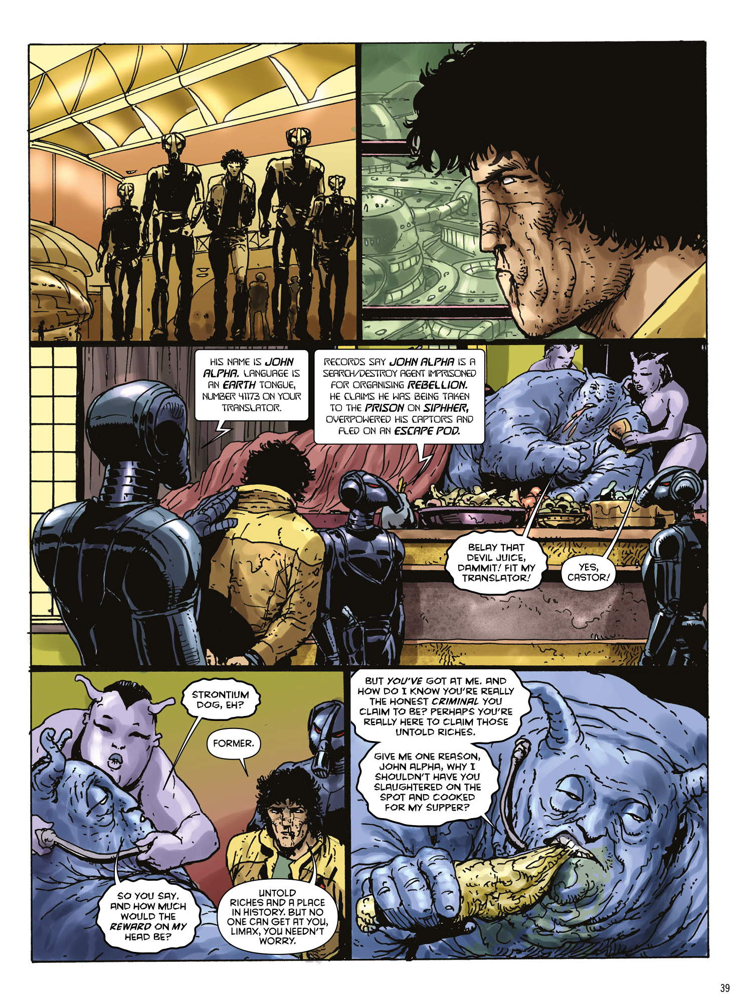 Read online Strontium Dog: Repo Men comic -  Issue # TPB - 41