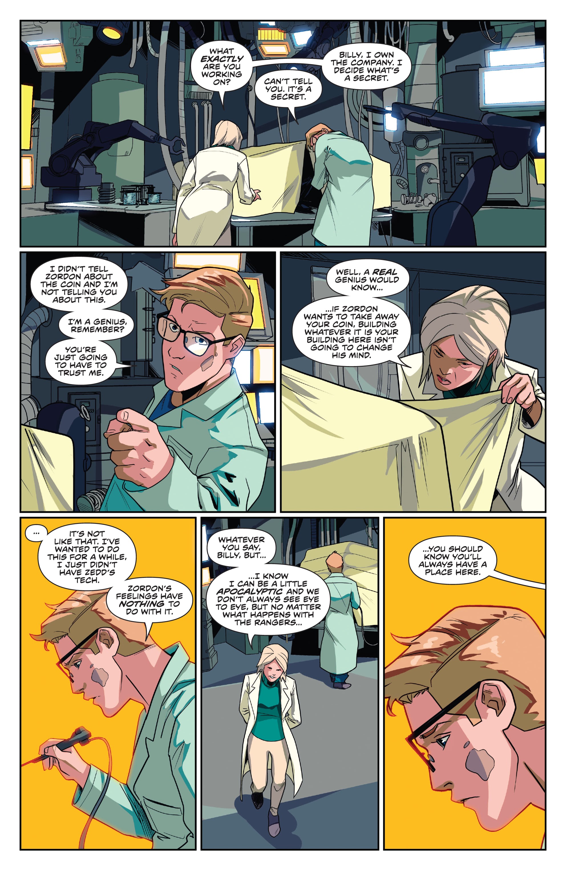 Read online Mighty Morphin comic -  Issue #11 - 18