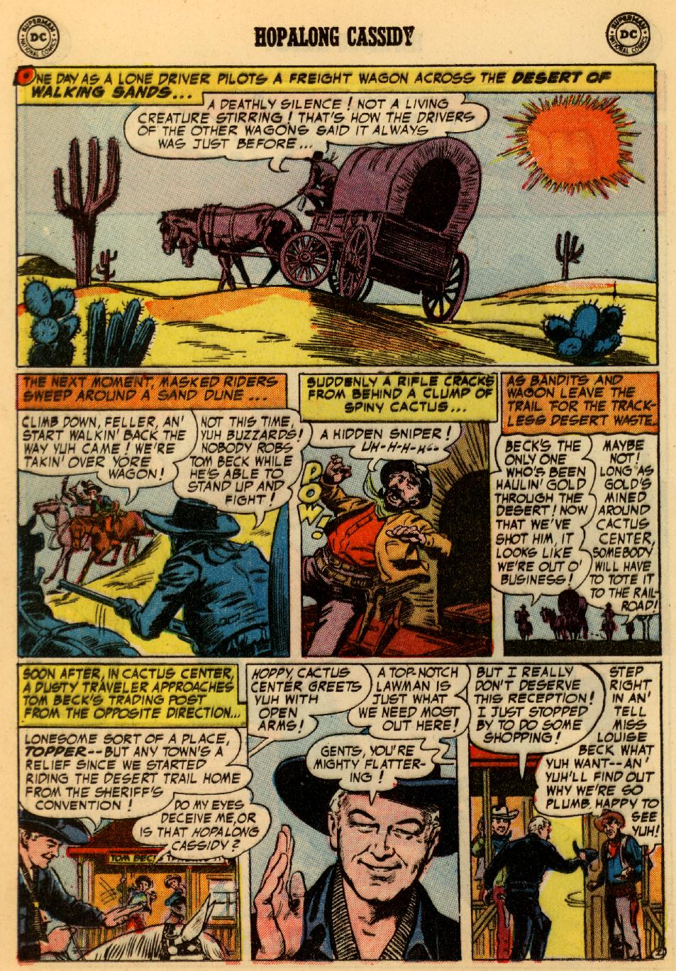 Read online Hopalong Cassidy comic -  Issue #94 - 16