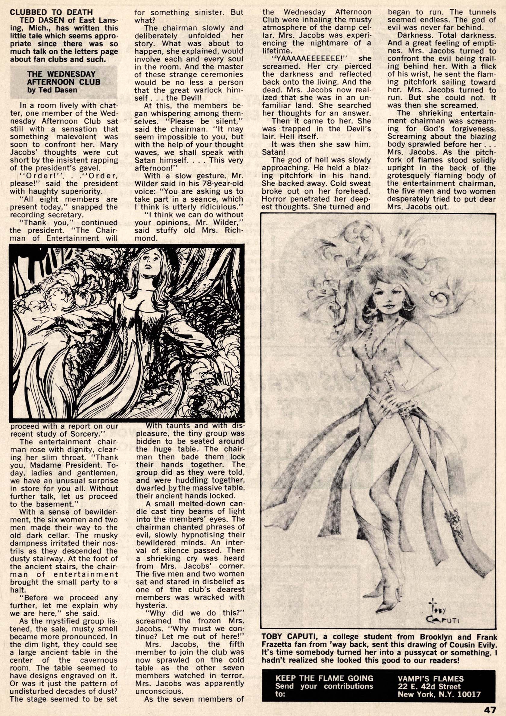 Read online Vampirella (1969) comic -  Issue #7 - 47